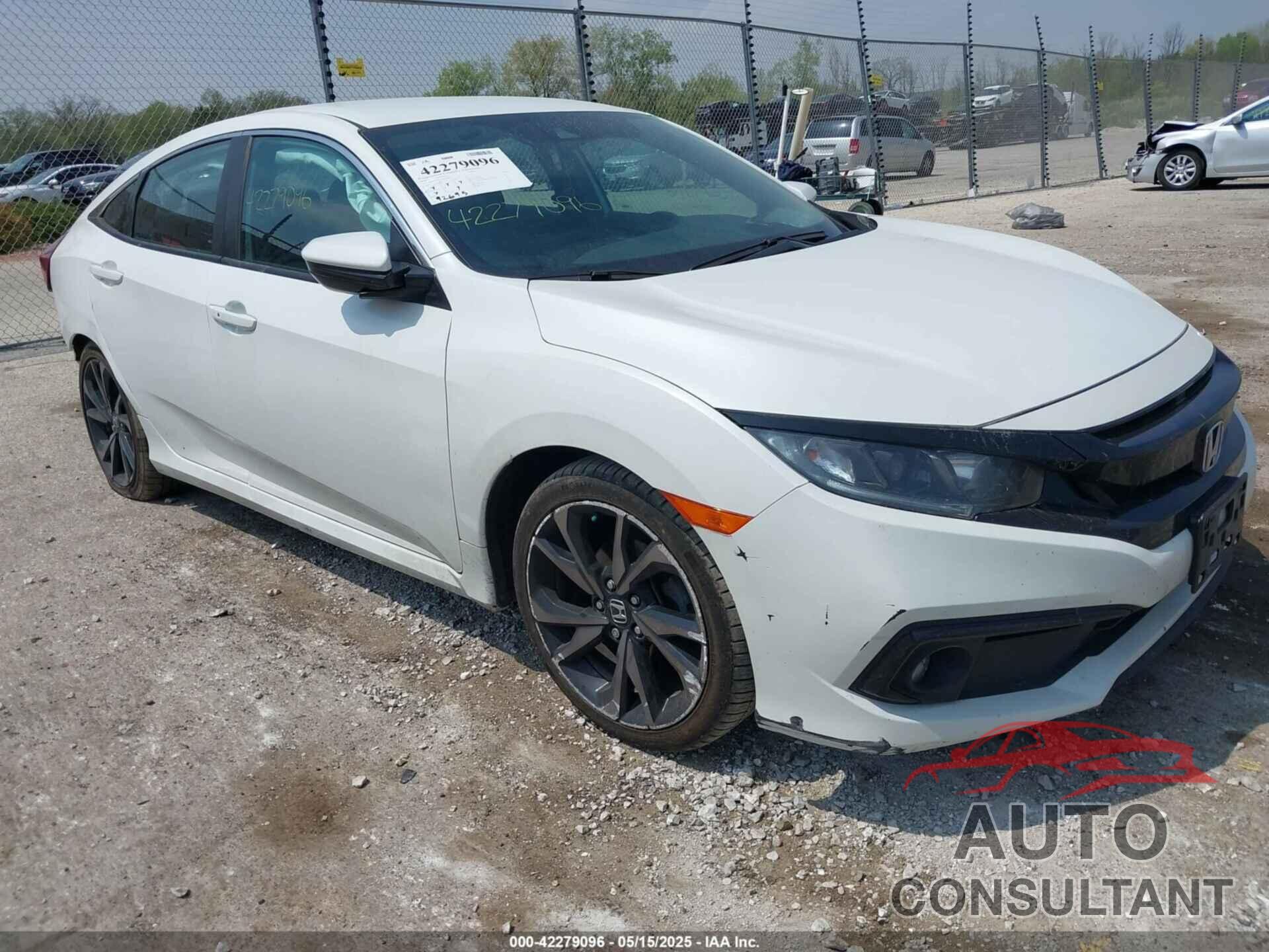 HONDA CIVIC 2020 - 2HGFC2F81LH532160