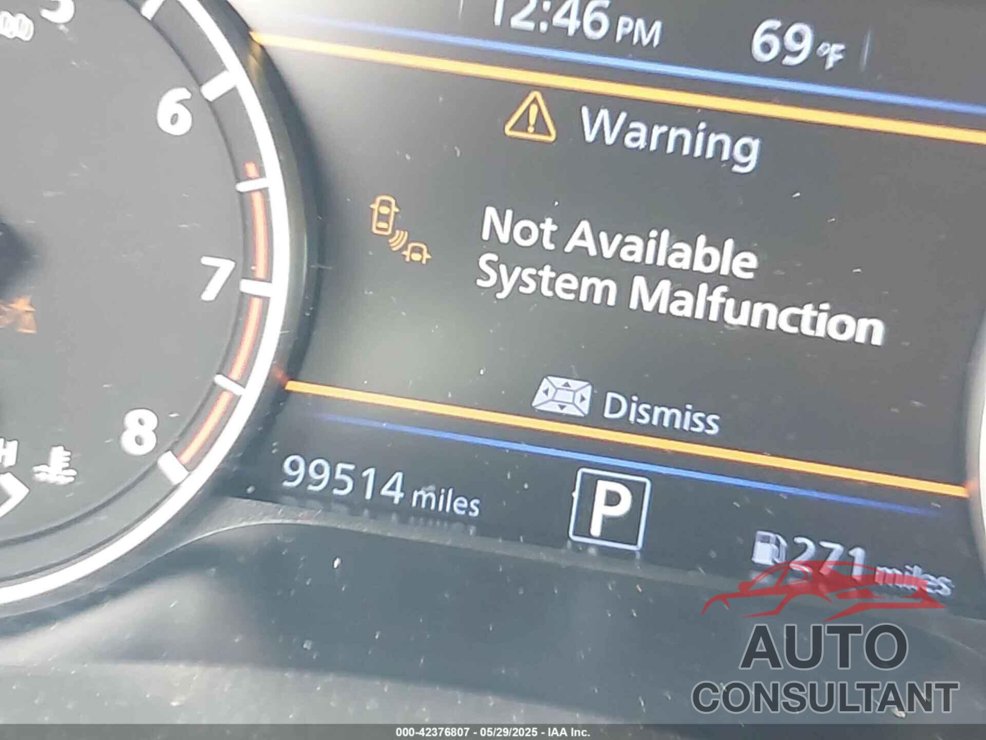 NISSAN ALTIMA 2022 - 1N4BL4DV7NN354384