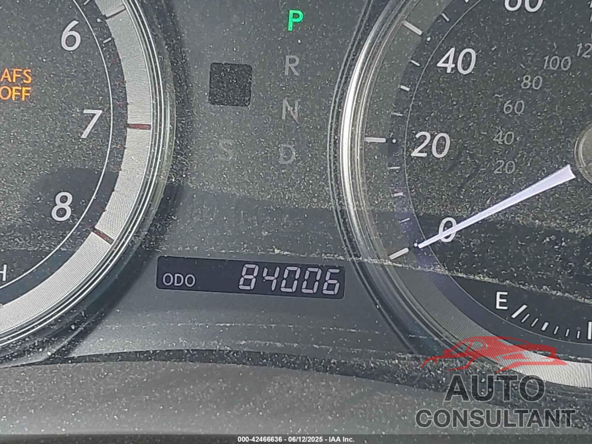 LEXUS ES 350 2010 - JTHBK1EG4A2401960