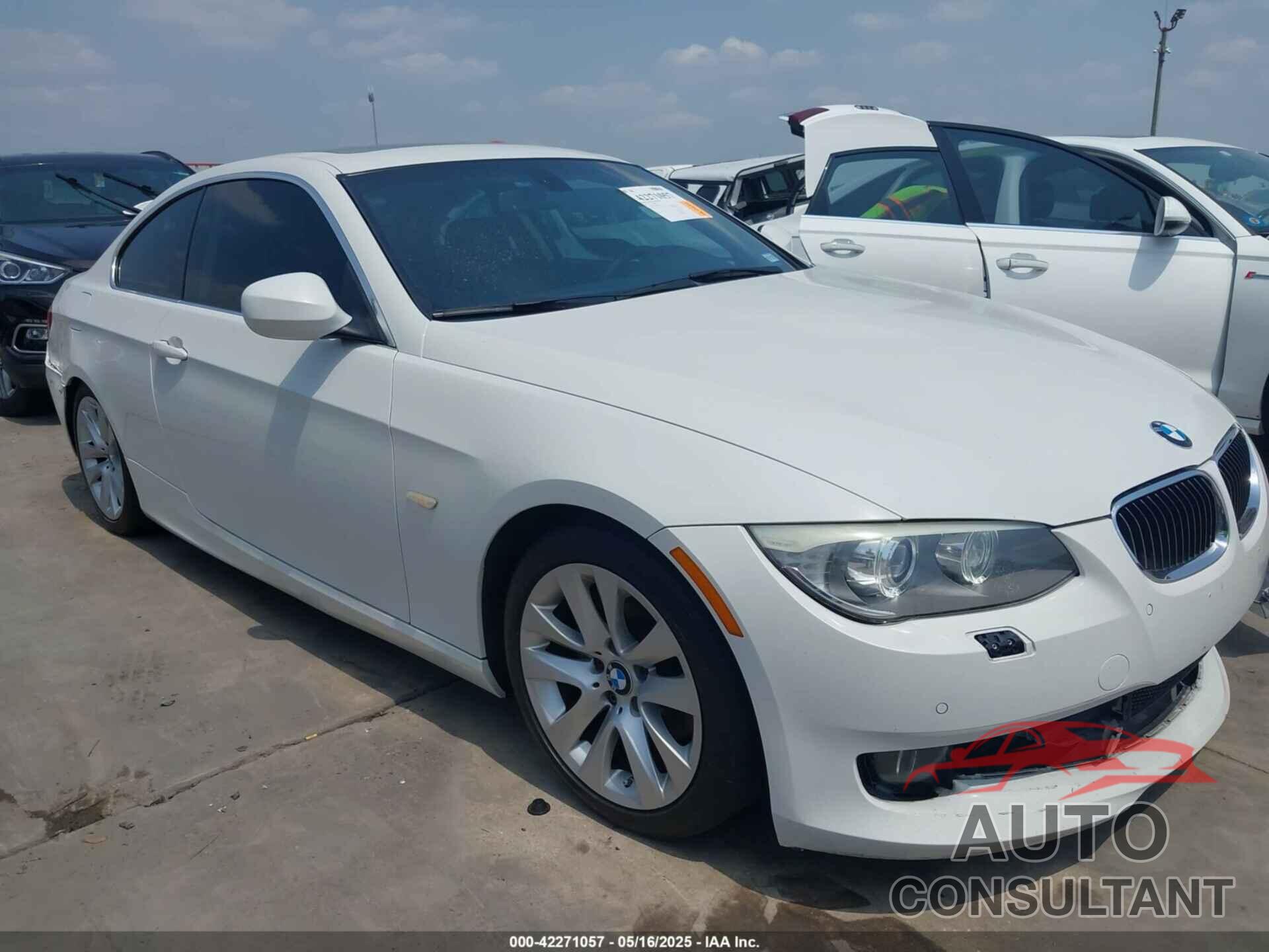 BMW 328I 2013 - WBAKE3C52DE772086