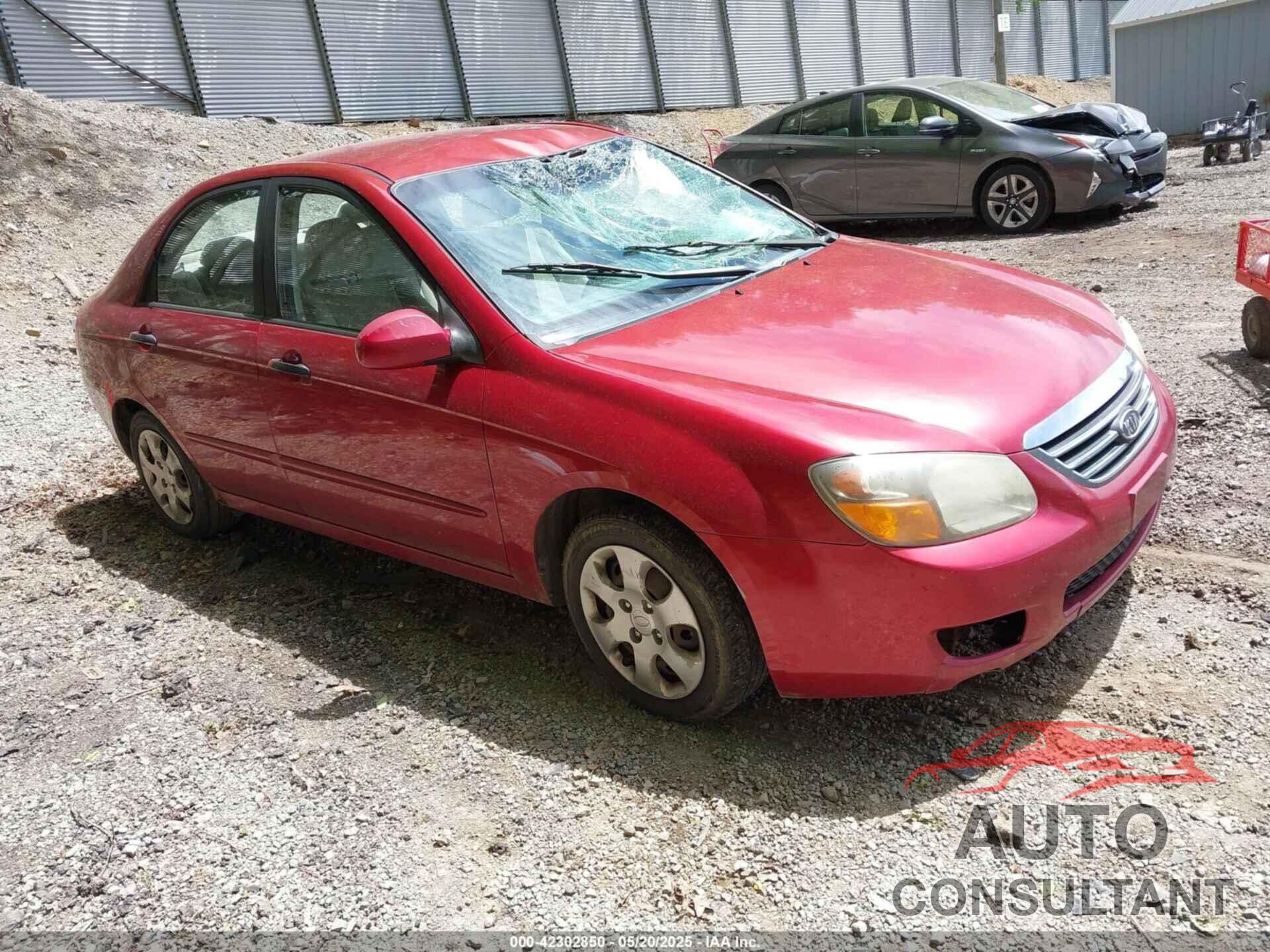 KIA SPECTRA 2009 - KNAFE221995651296