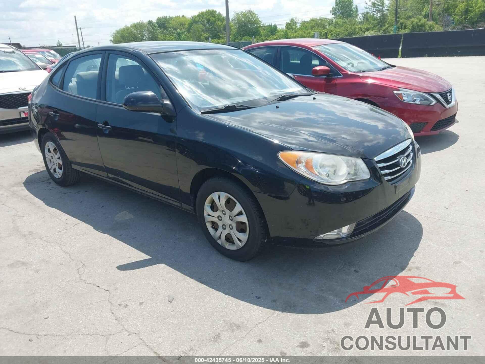 HYUNDAI ELANTRA 2010 - KMHDU4AD0AU132647