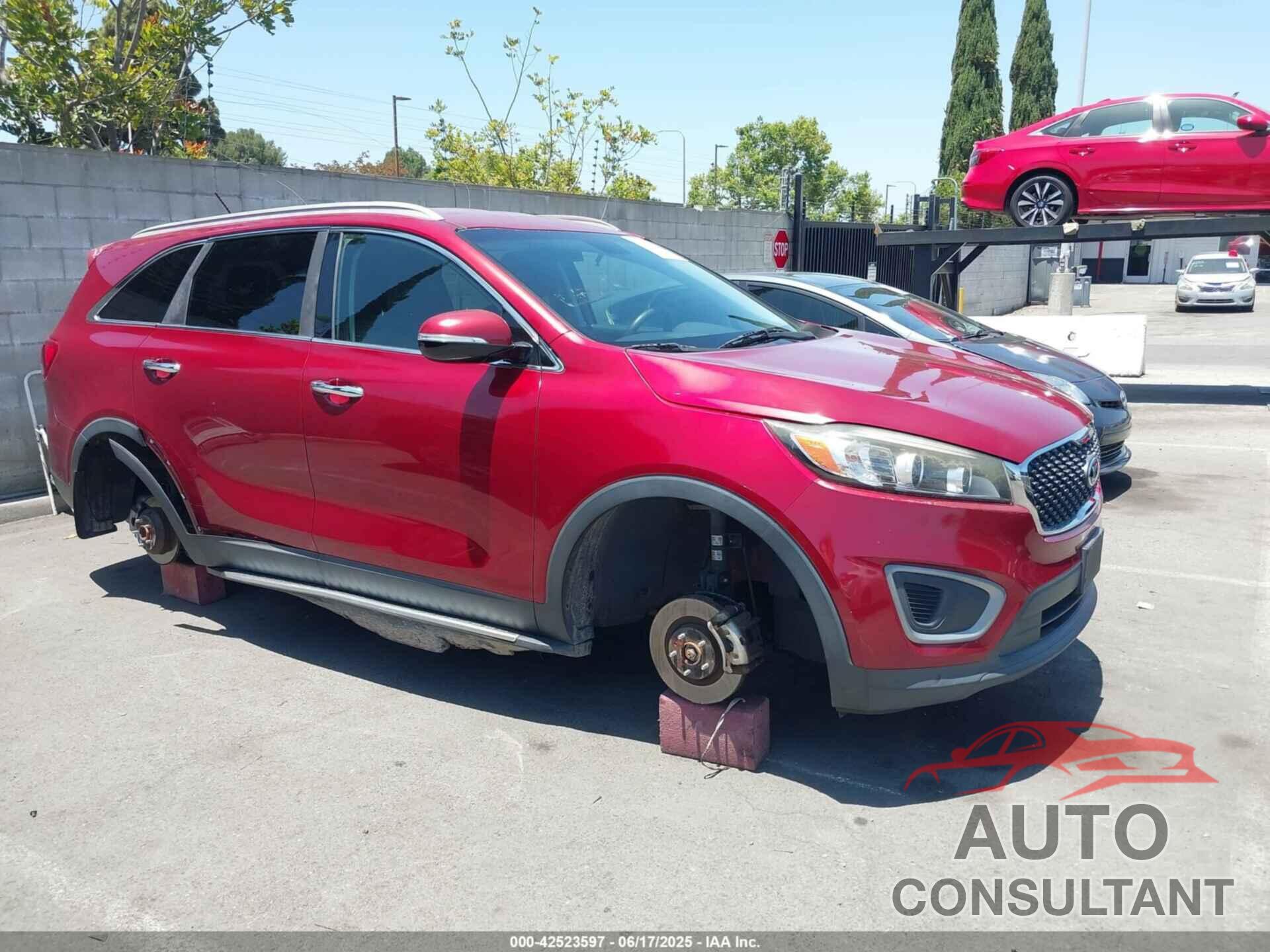 KIA SORENTO 2016 - 5XYPG4A31GG132697
