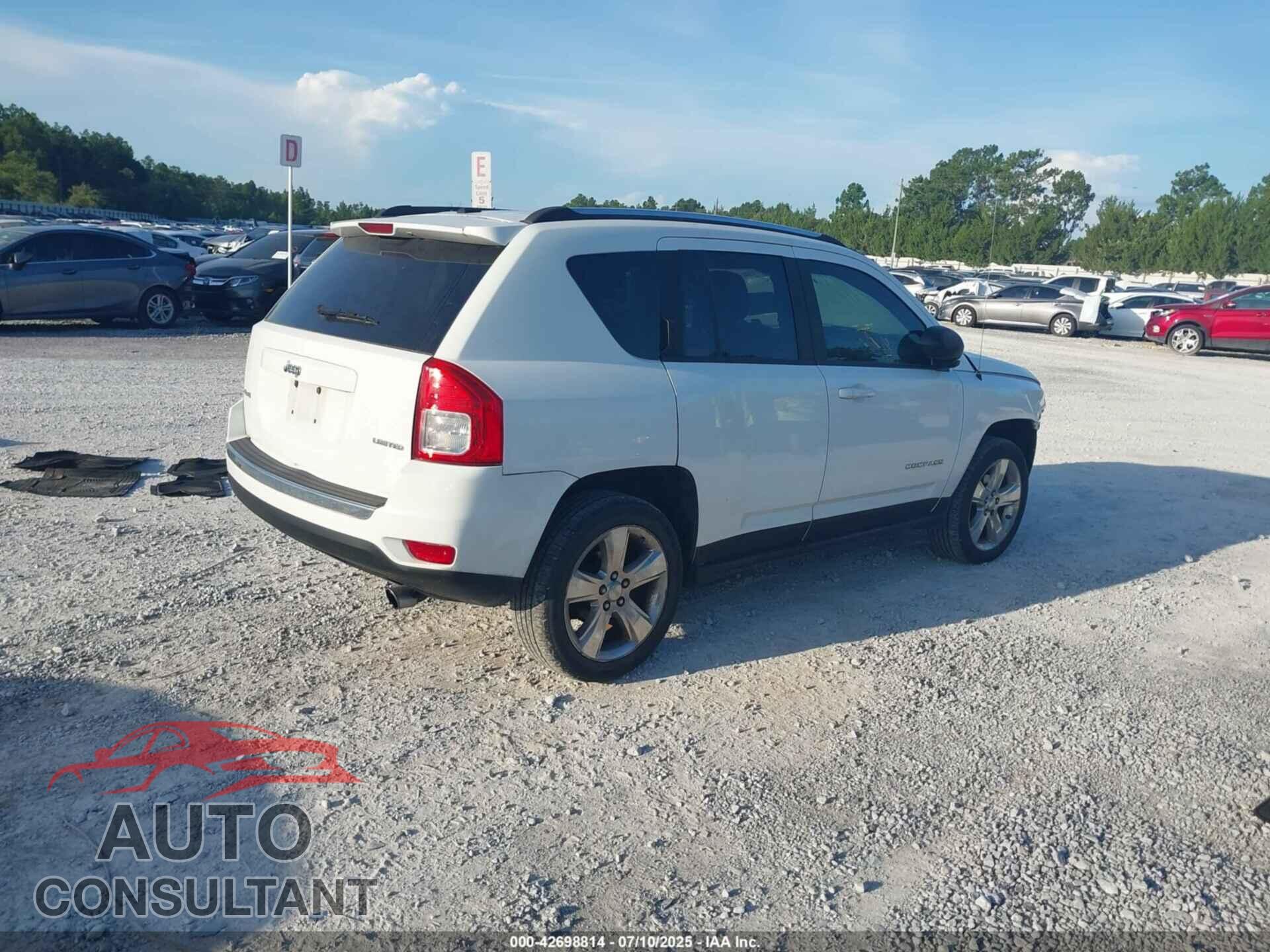 JEEP COMPASS 2012 - 1C4NJDCB9CD551922