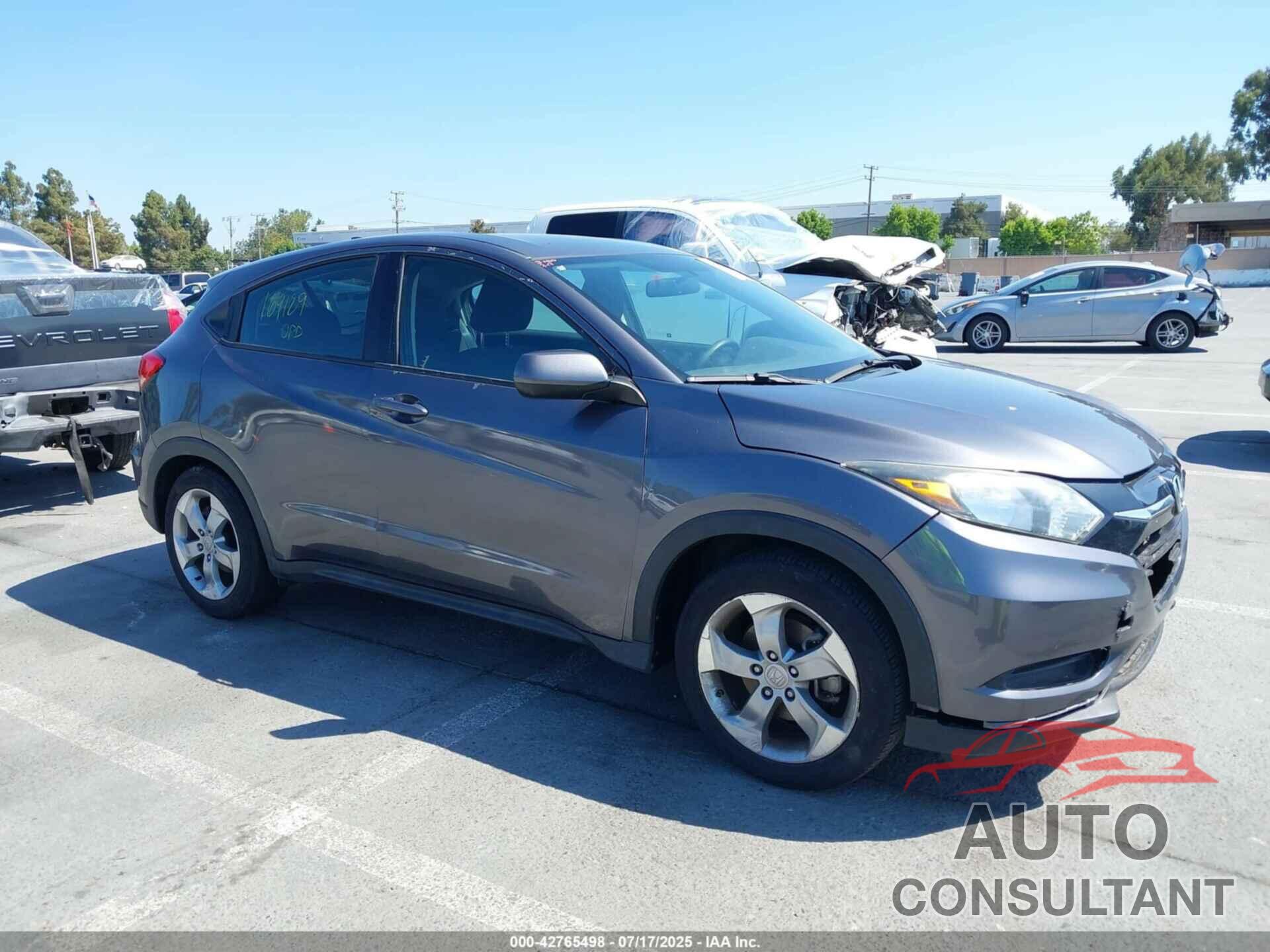 HONDA HR-V 2017 - 3CZRU5H35HG702565