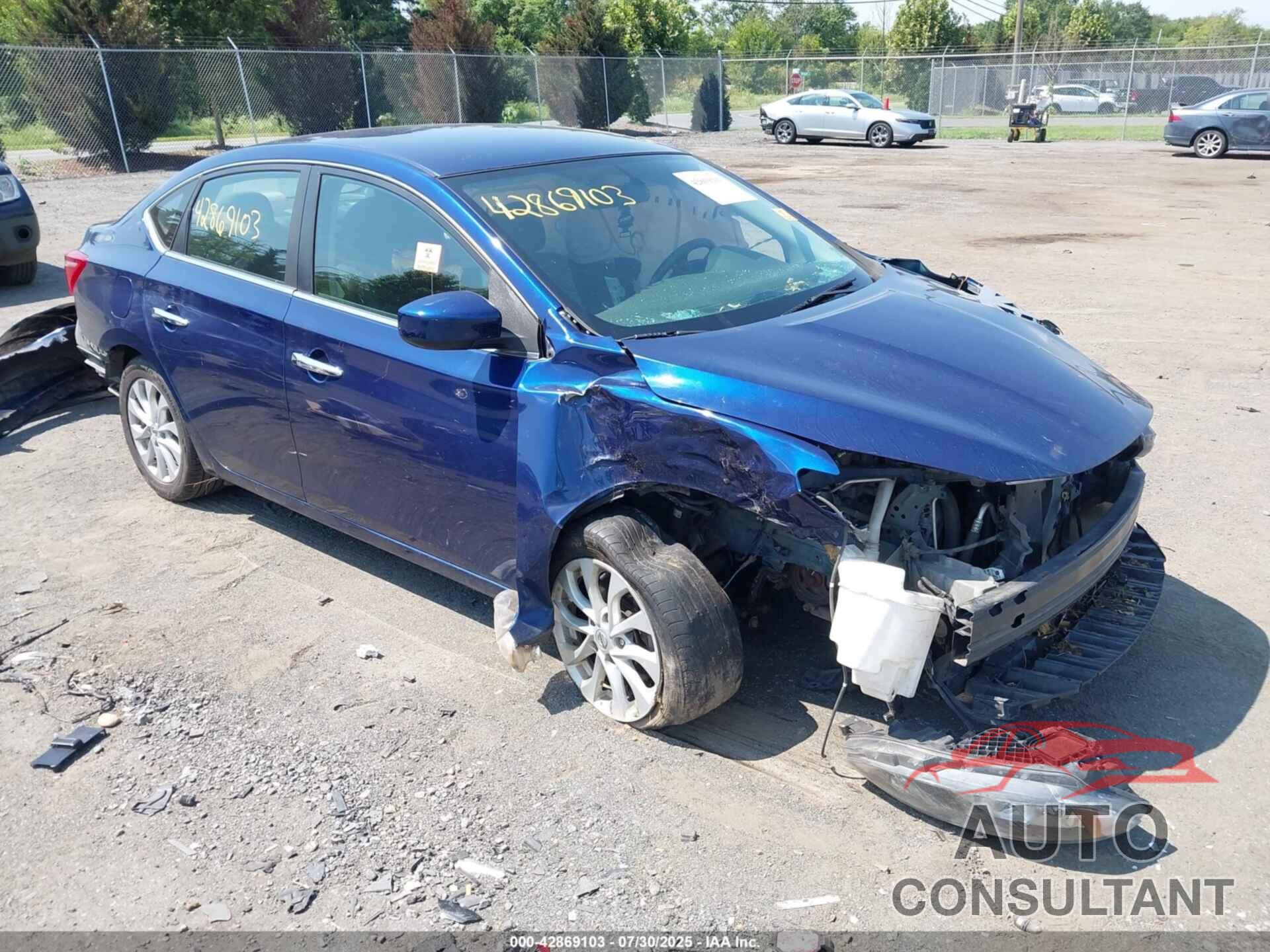 NISSAN SENTRA 2019 - 3N1AB7AP1KY358447