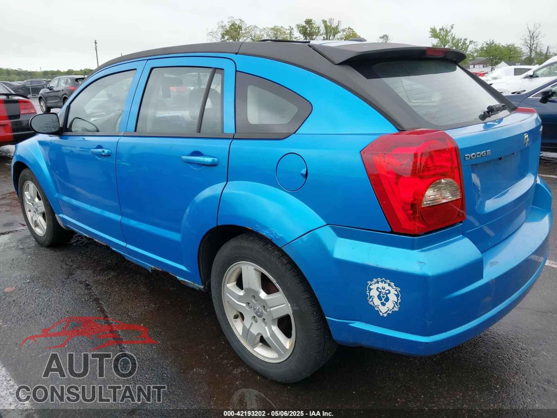 DODGE CALIBER 2009 - 1B3HB48A39D163685