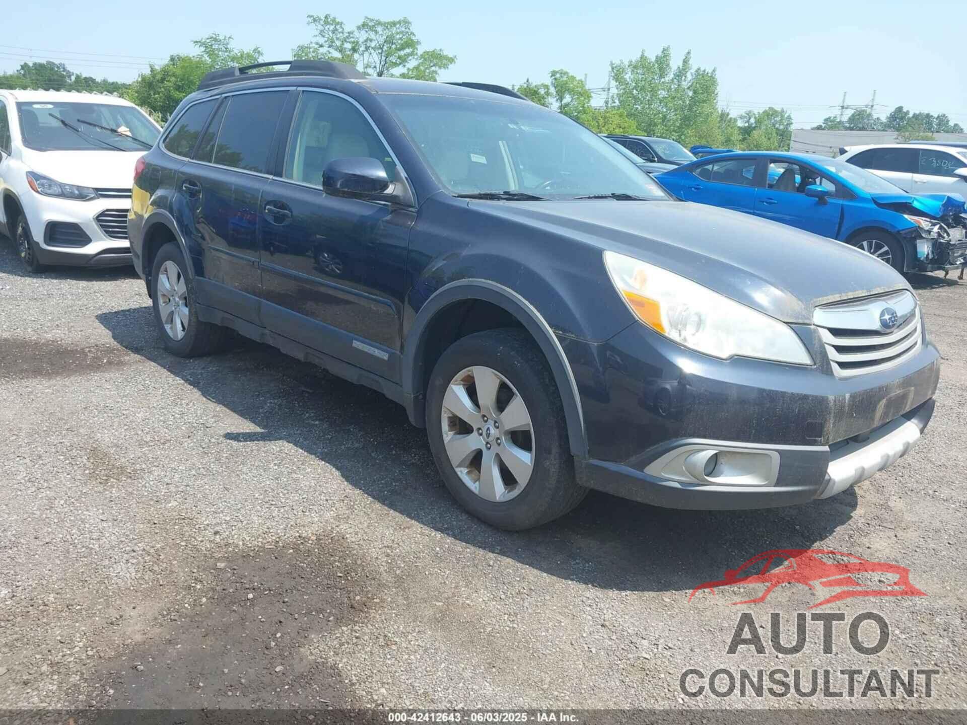 SUBARU OUTBACK 2012 - 4S4BRBKC5C3224400