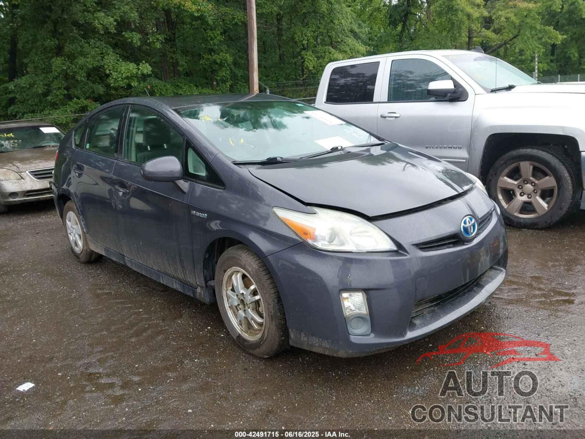 TOYOTA PRIUS 2010 - JTDKN3DU8A0001391