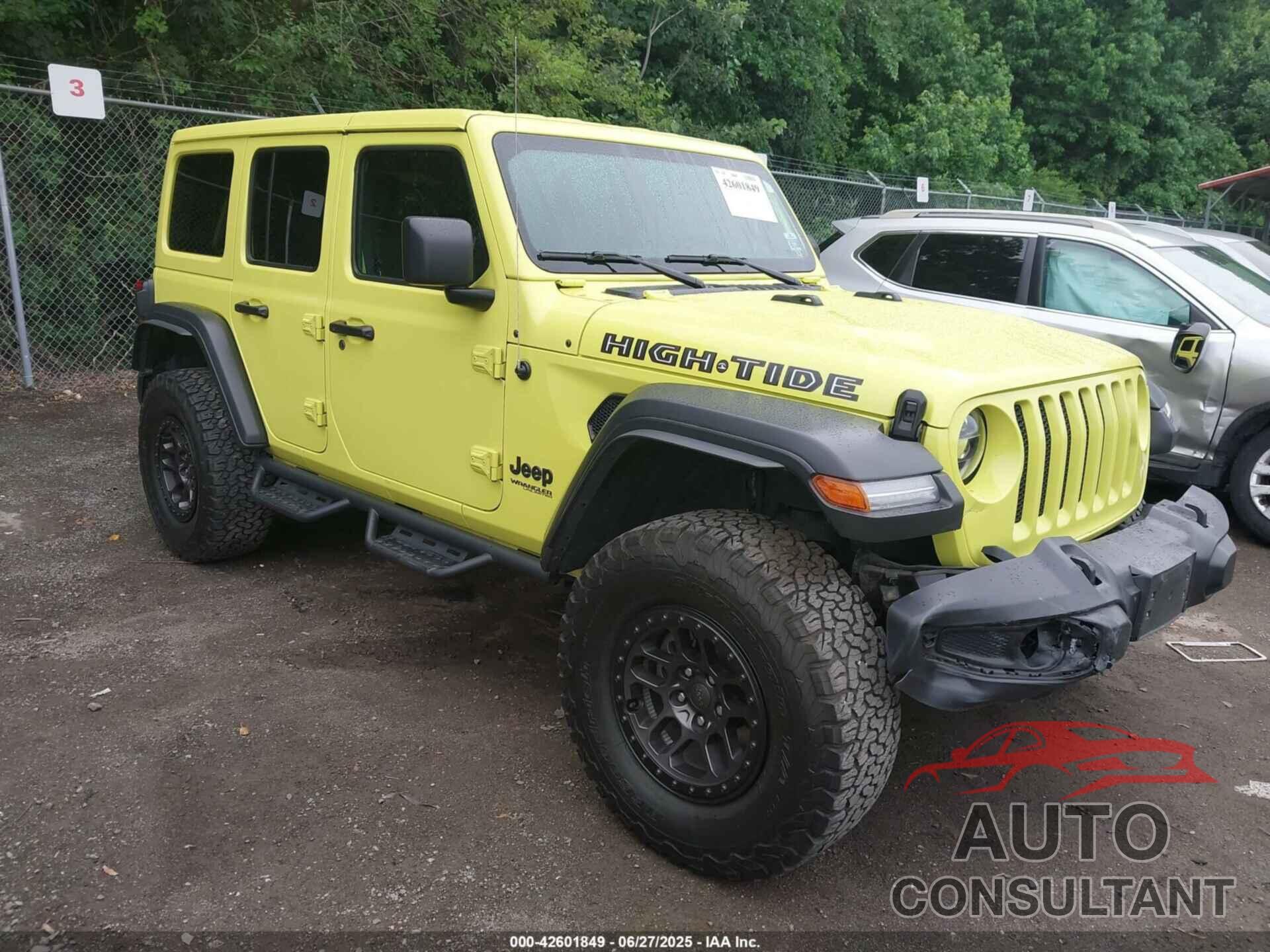 JEEP WRANGLER UNLIMITED 2022 - 1C4HJXDG5NW266621