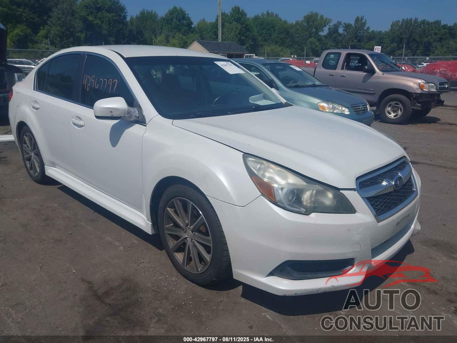 SUBARU LEGACY 2013 - 4S3BMBC6XD3018454