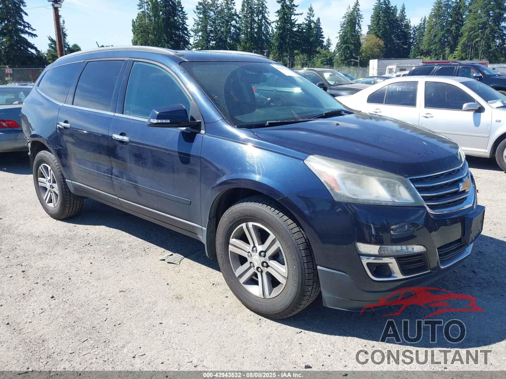 CHEVROLET TRAVERSE 2015 - 1GNKVHKD6FJ166316