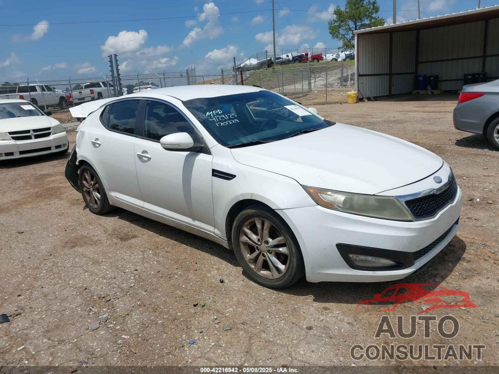 KIA OPTIMA 2013 - 5XXGM4A79DG170660