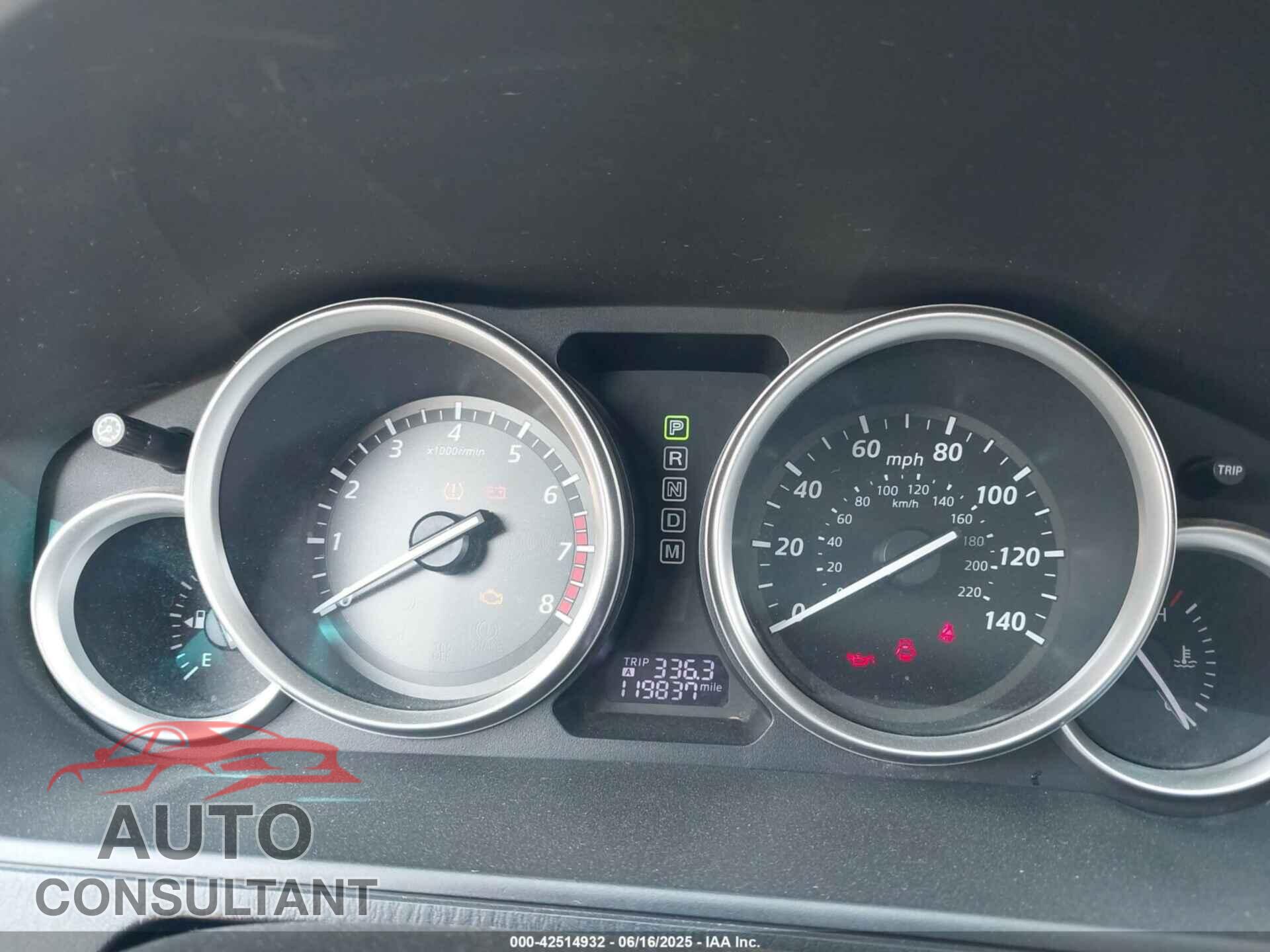 MAZDA CX-9 2014 - JM3TB3CA4E0431520