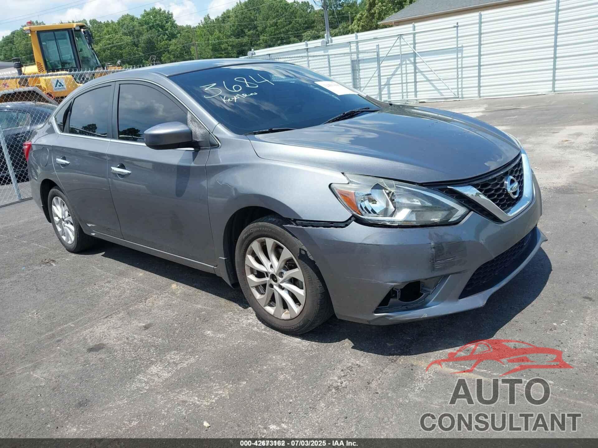 NISSAN SENTRA 2018 - 3N1AB7AP2JY263684