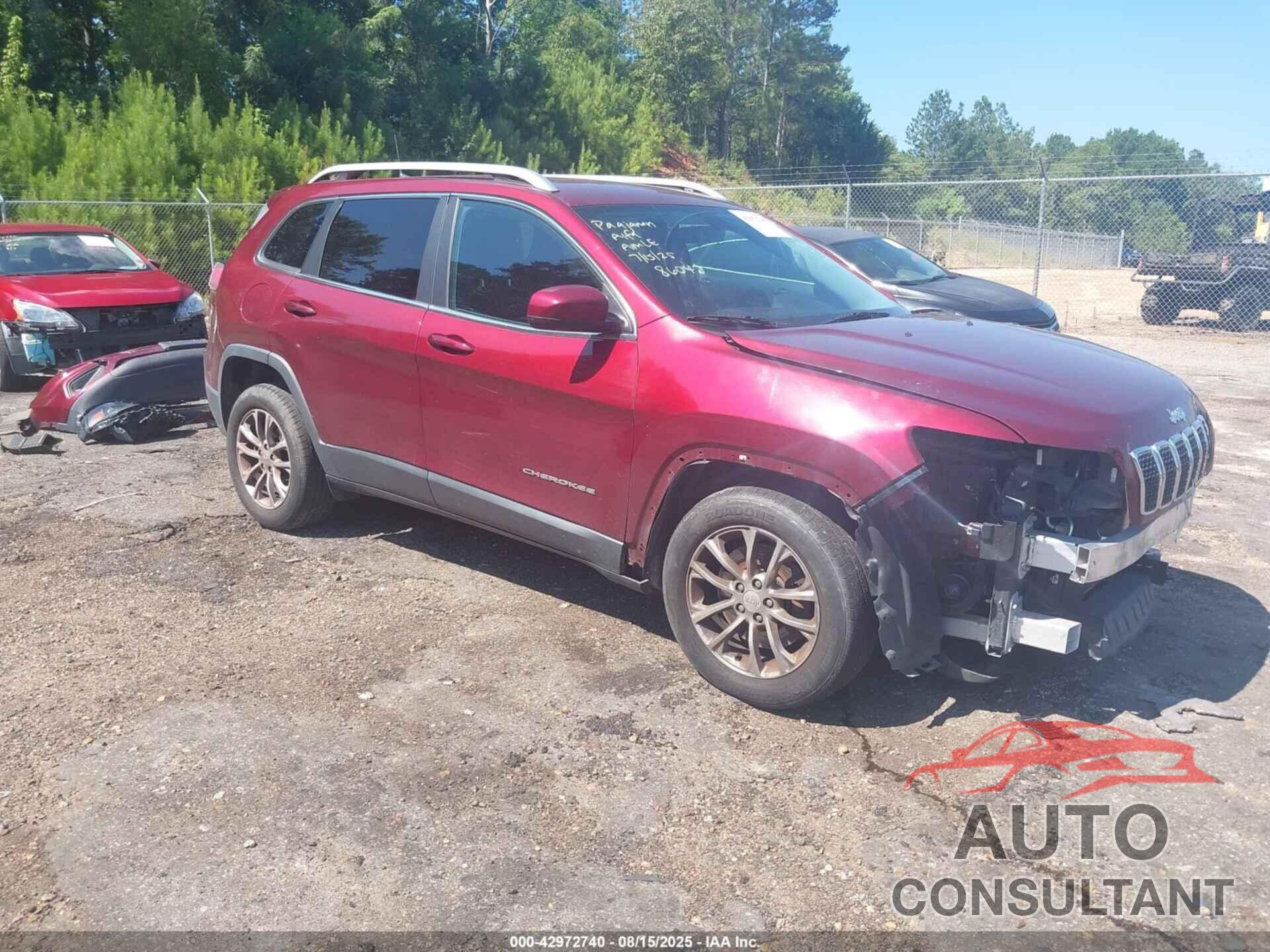 JEEP CHEROKEE 2019 - 1C4PJLLB7KD154839