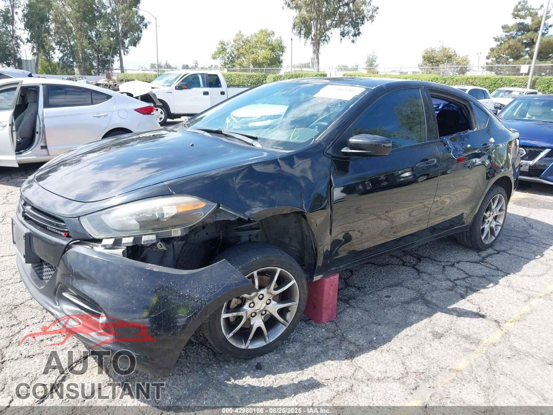 DODGE DART 2015 - 1C3CDFBB4FD165347
