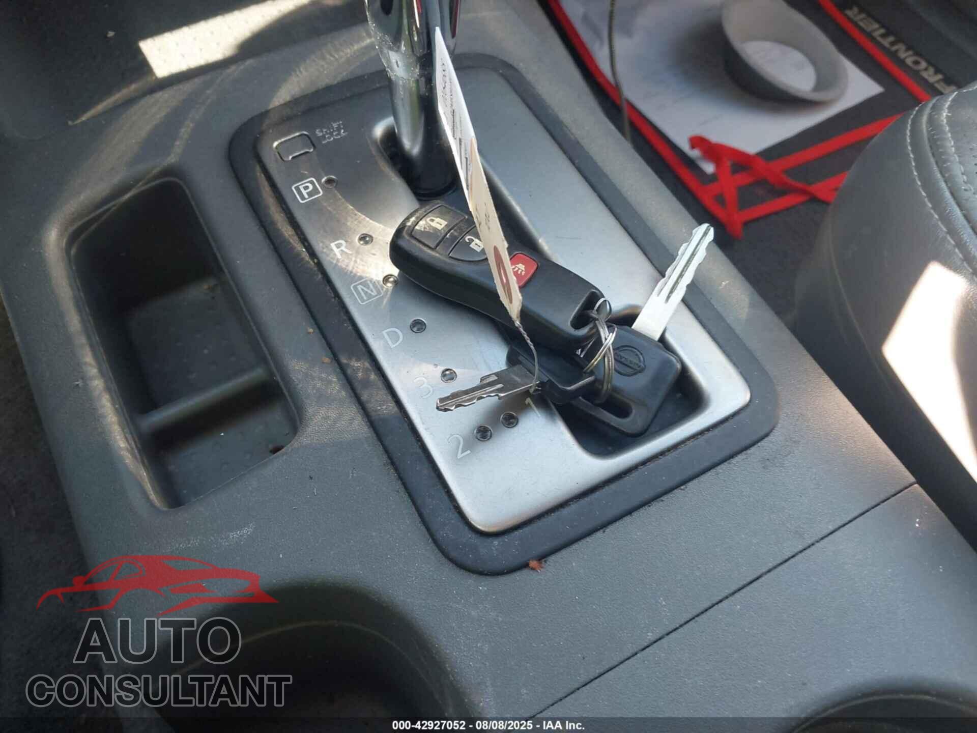 NISSAN FRONTIER 2012 - 1N6AD0EV5CC449896