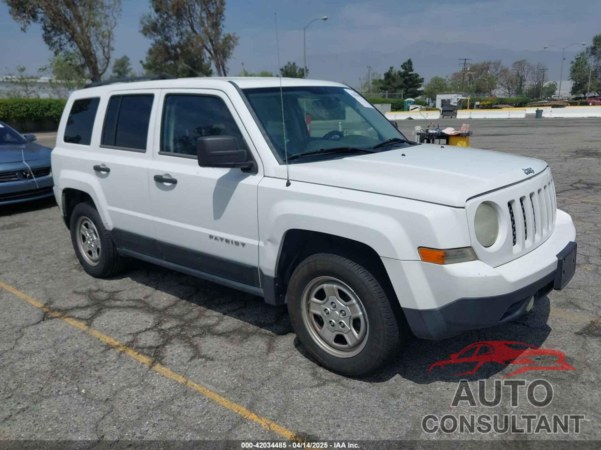JEEP PATRIOT 2012 - 1C4NJPBA7CD590728