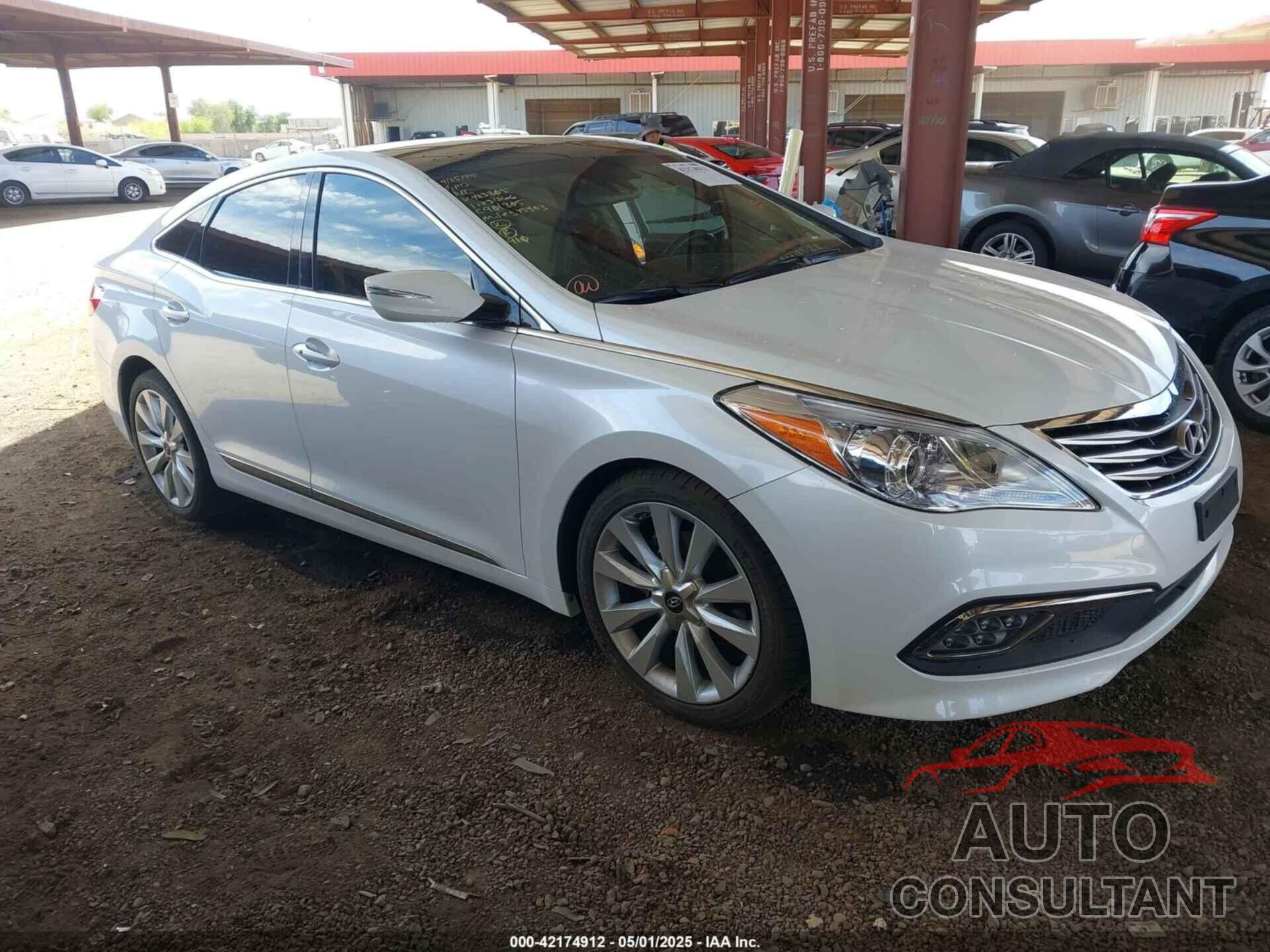 HYUNDAI AZERA 2015 - KMHFH4JG4FA483805