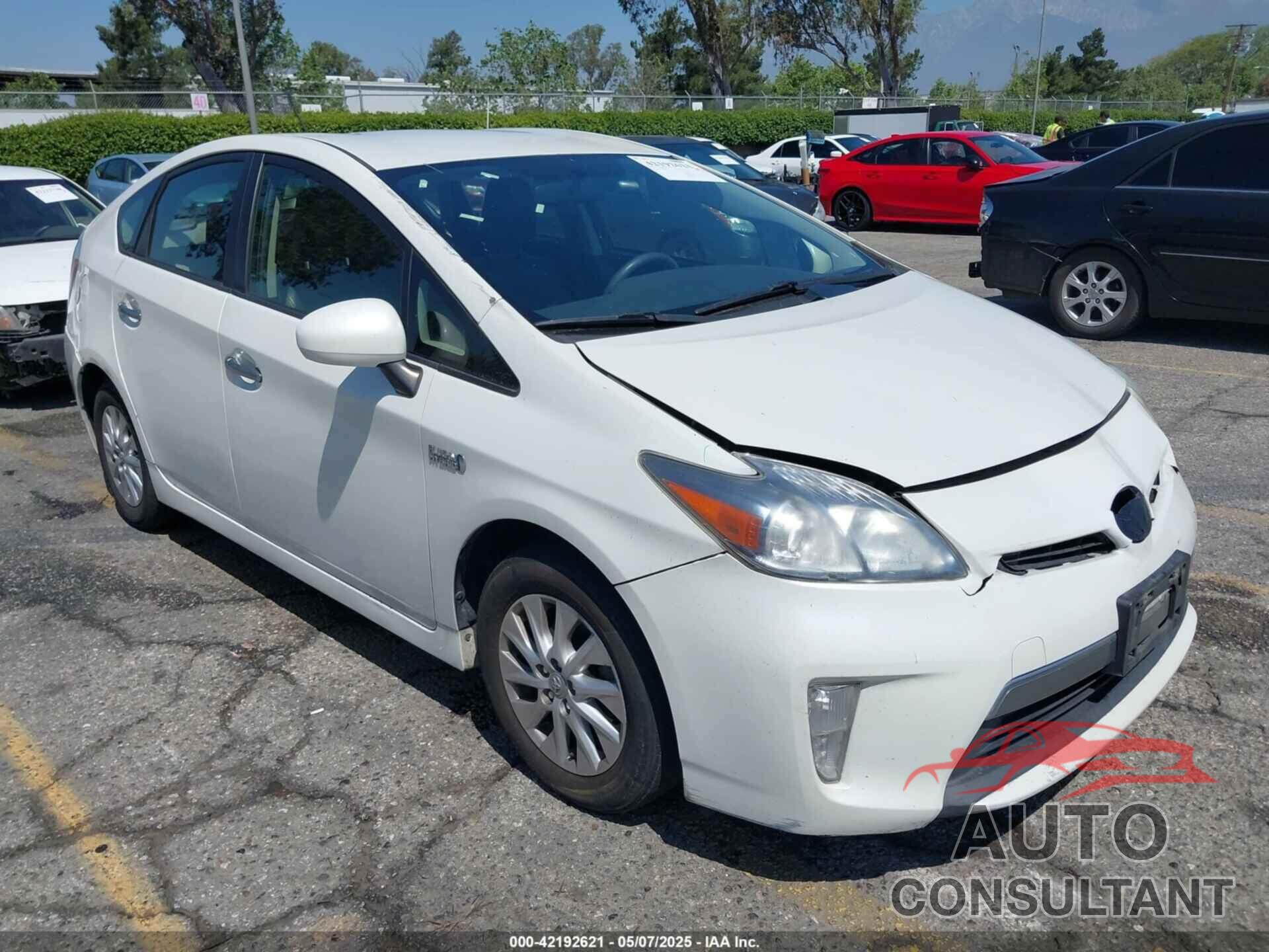 TOYOTA PRIUS PLUG-IN 2013 - JTDKN3DPXD3035457