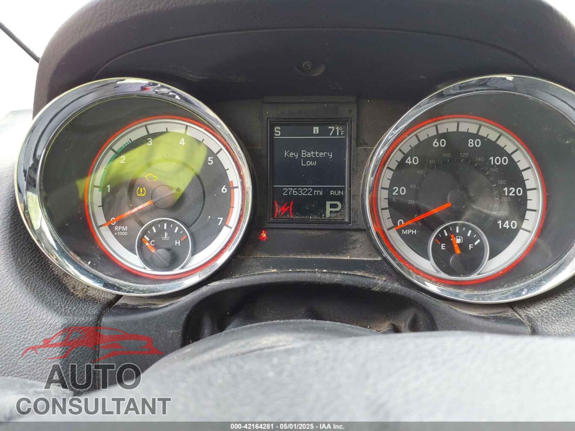 DODGE DURANGO 2012 - 1C4SDJET1CC205092