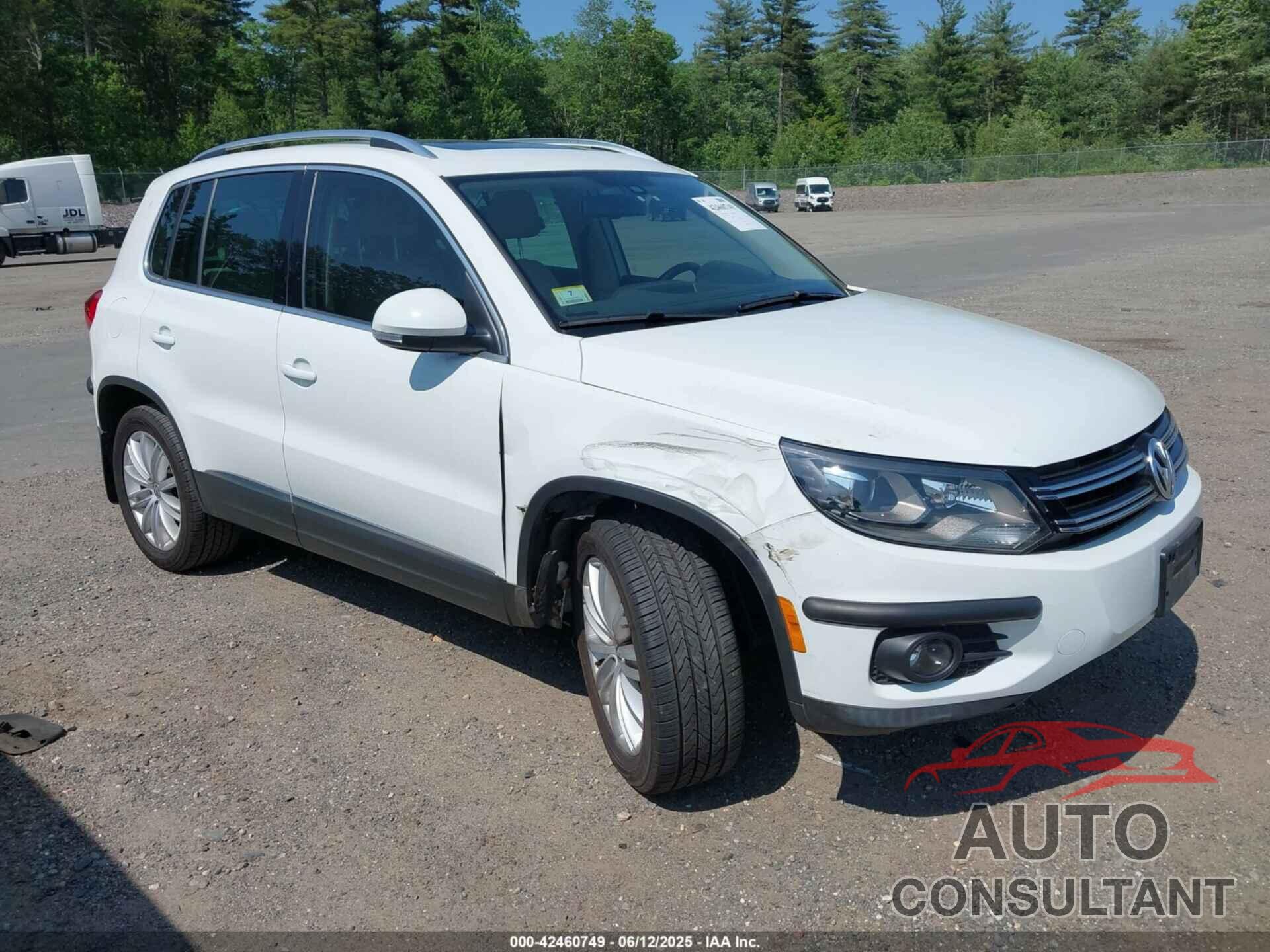 VOLKSWAGEN TIGUAN 2016 - WVGBV7AX9GW529044