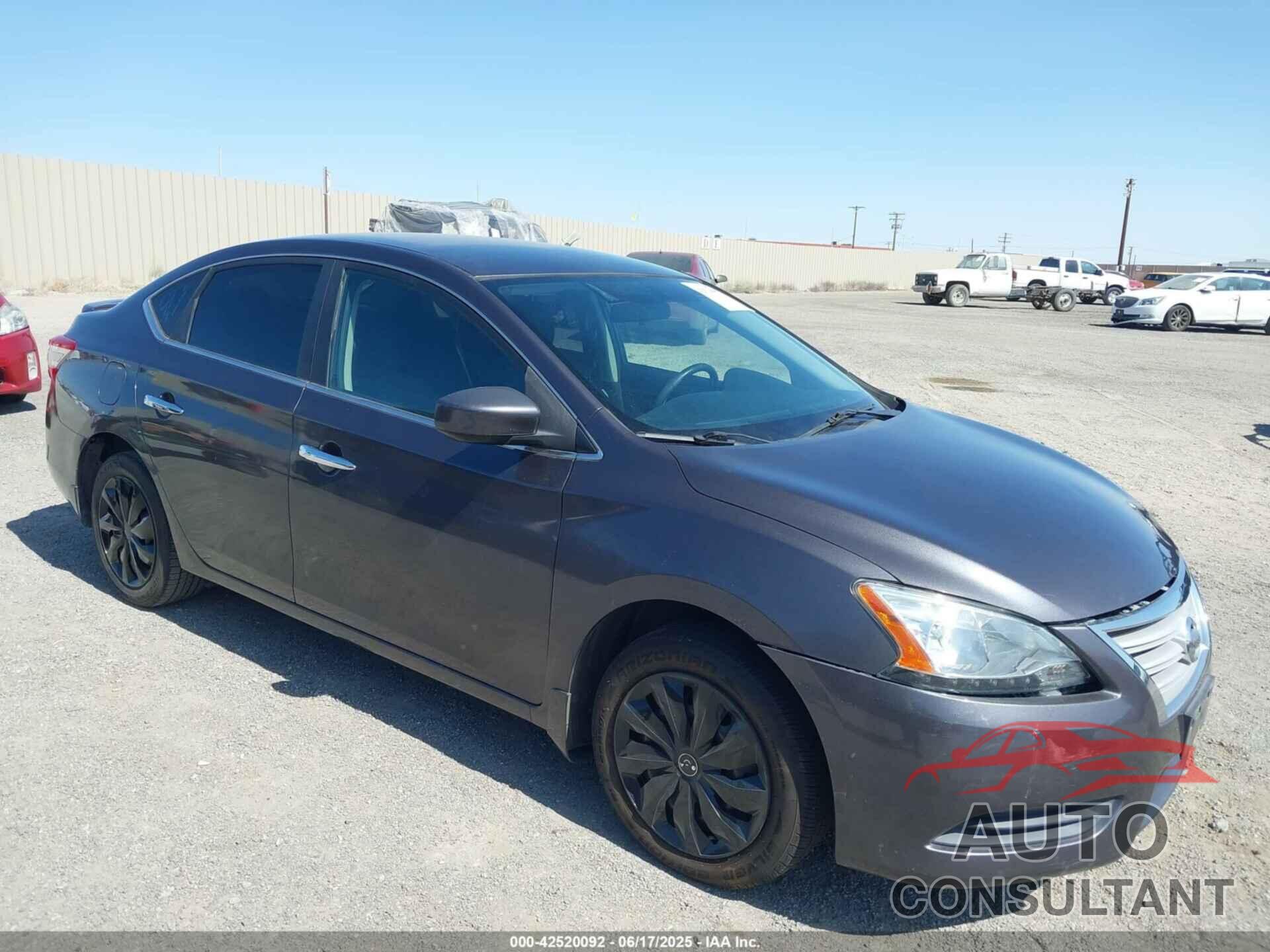 NISSAN SENTRA 2015 - 3N1AB7AP4FL666179
