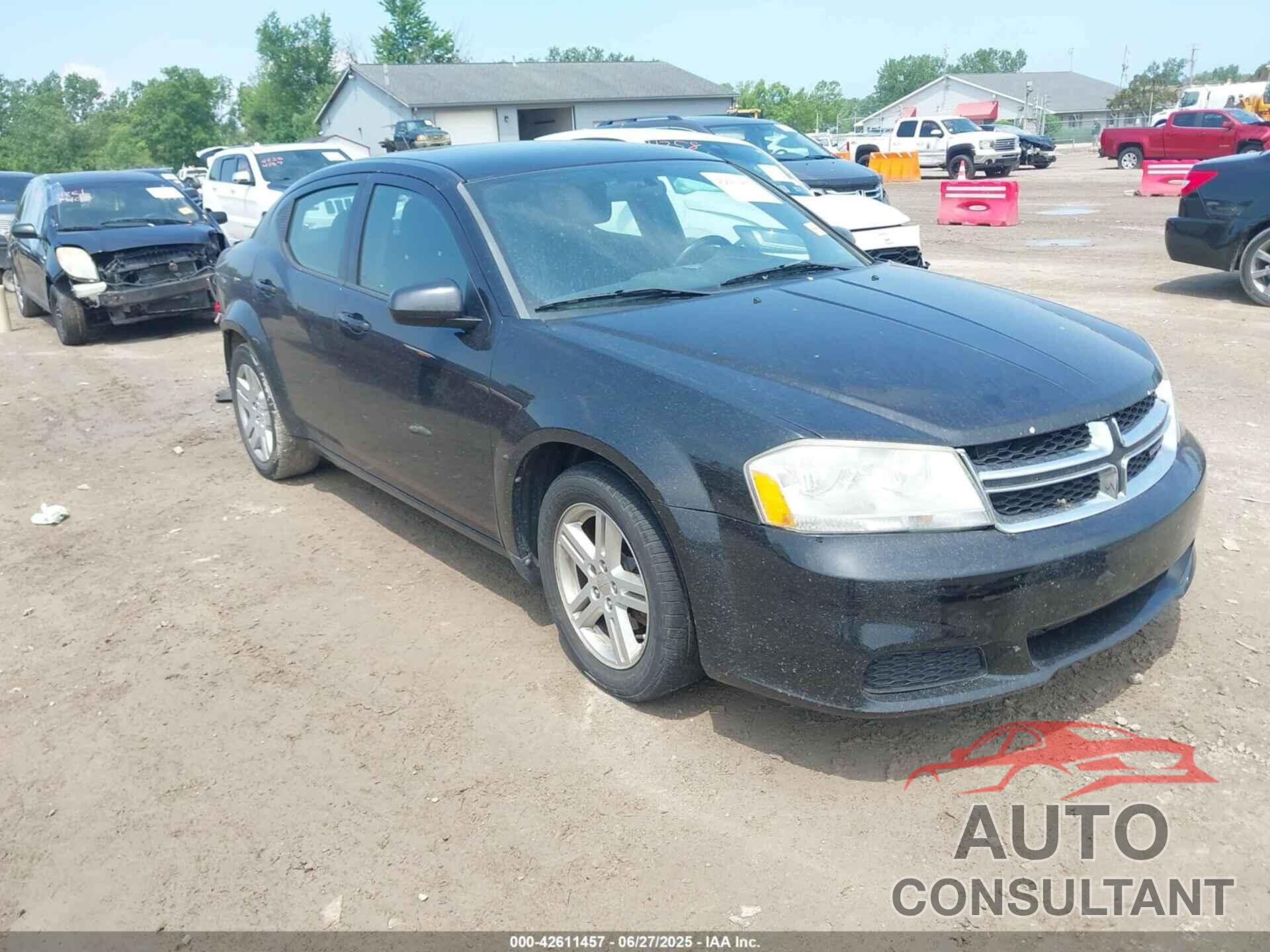 DODGE AVENGER 2011 - 1B3BD1FB1BN544378