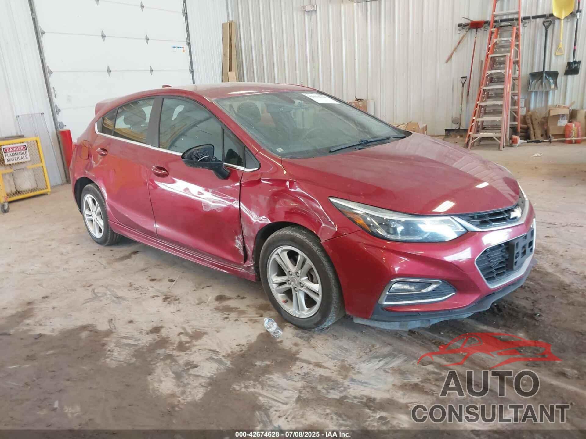 CHEVROLET CRUZE 2018 - 3G1BE6SM1JS565406