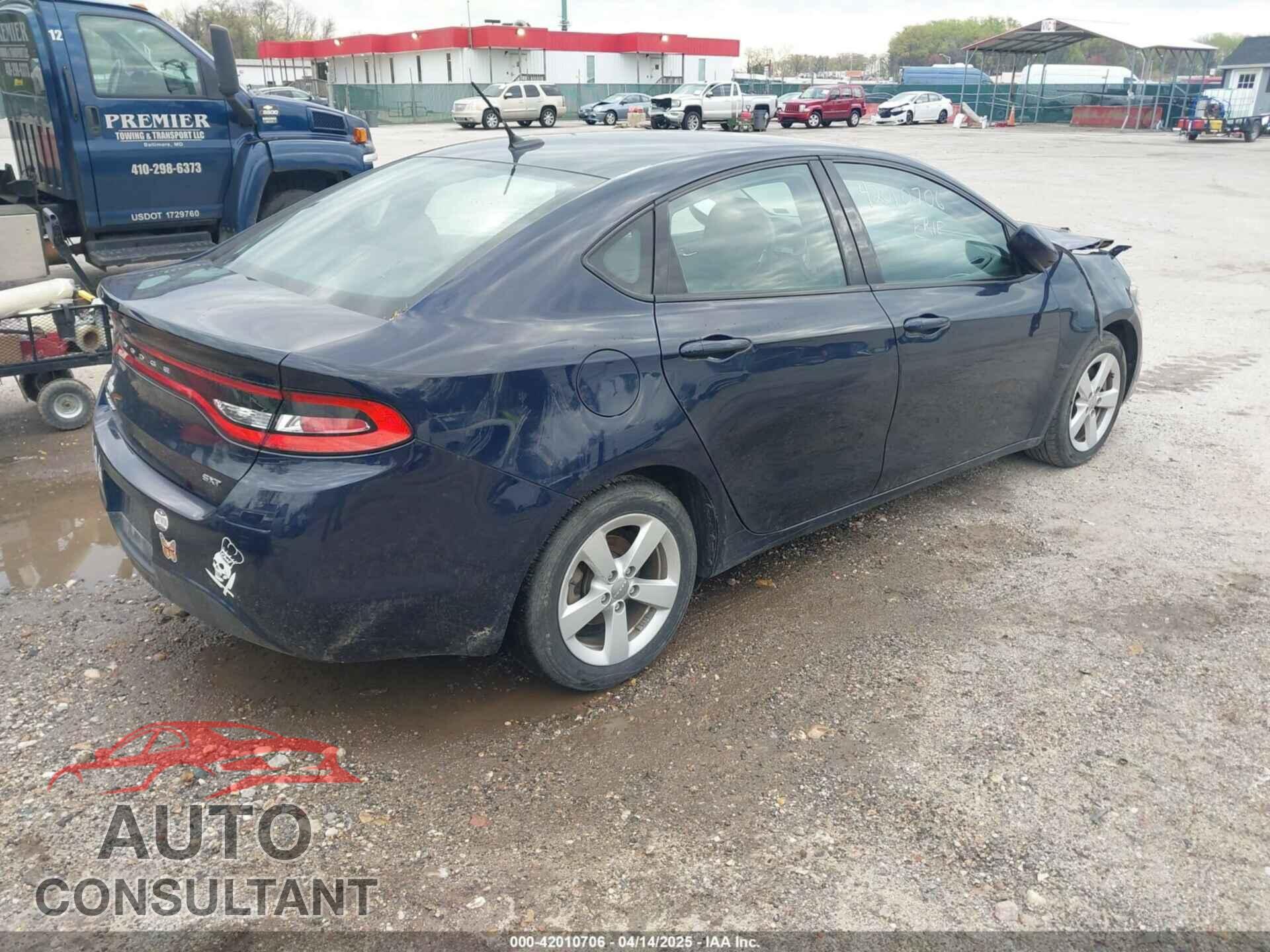 DODGE DART 2015 - 1C3CDFBB4FD319698