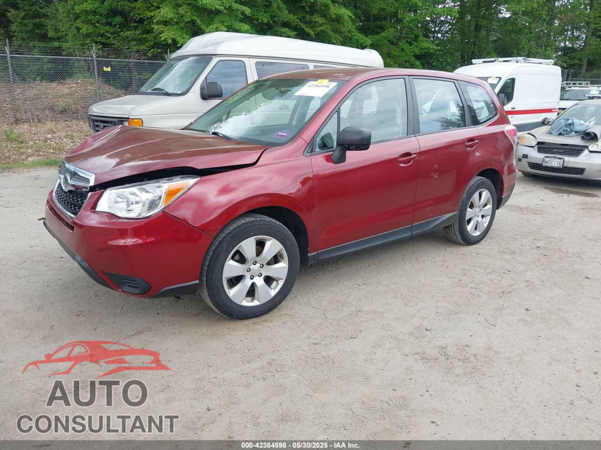 SUBARU FORESTER 2014 - JF2SJAAC4EH485127