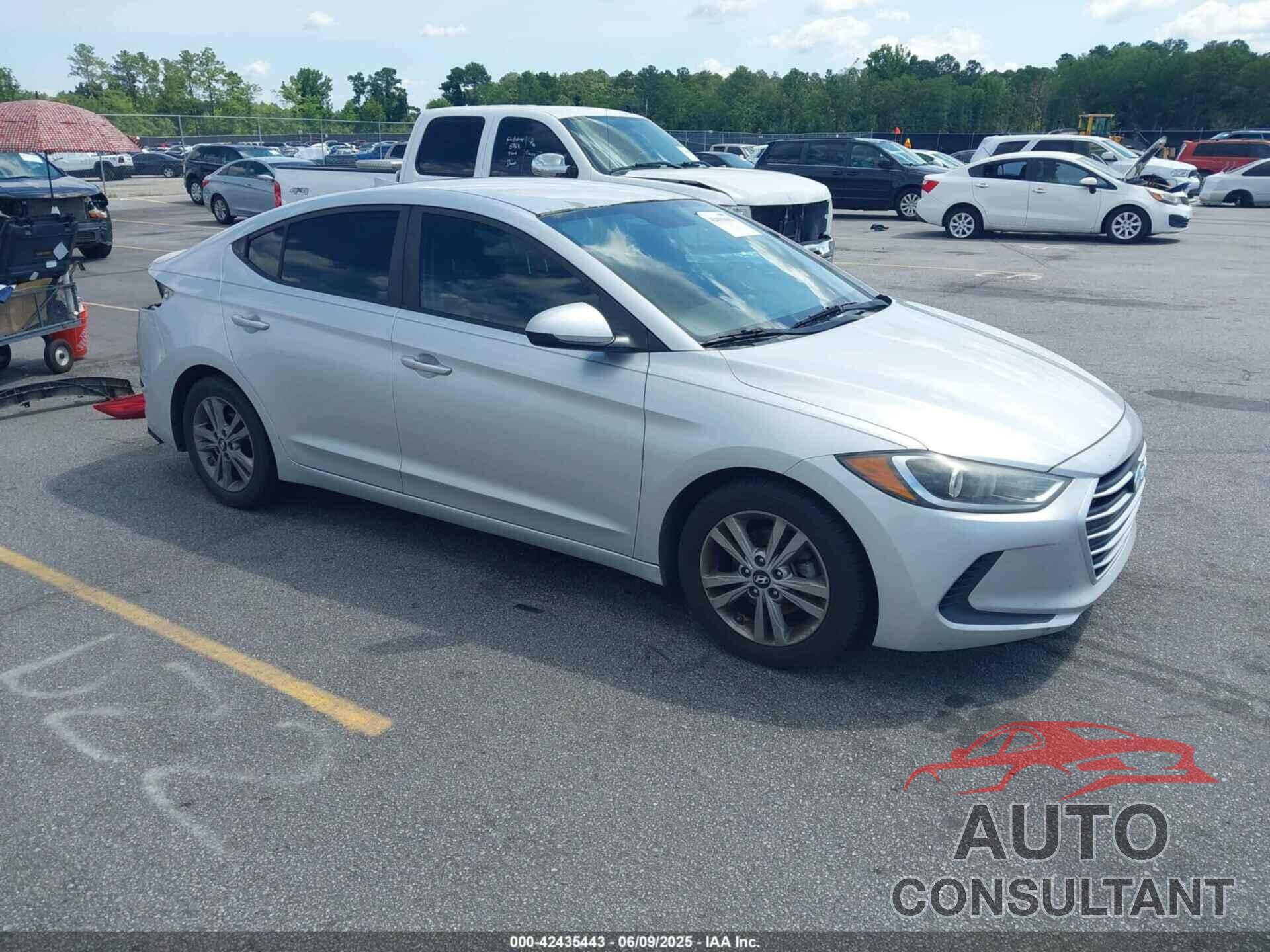 HYUNDAI ELANTRA 2018 - 5NPD84LF3JH366587