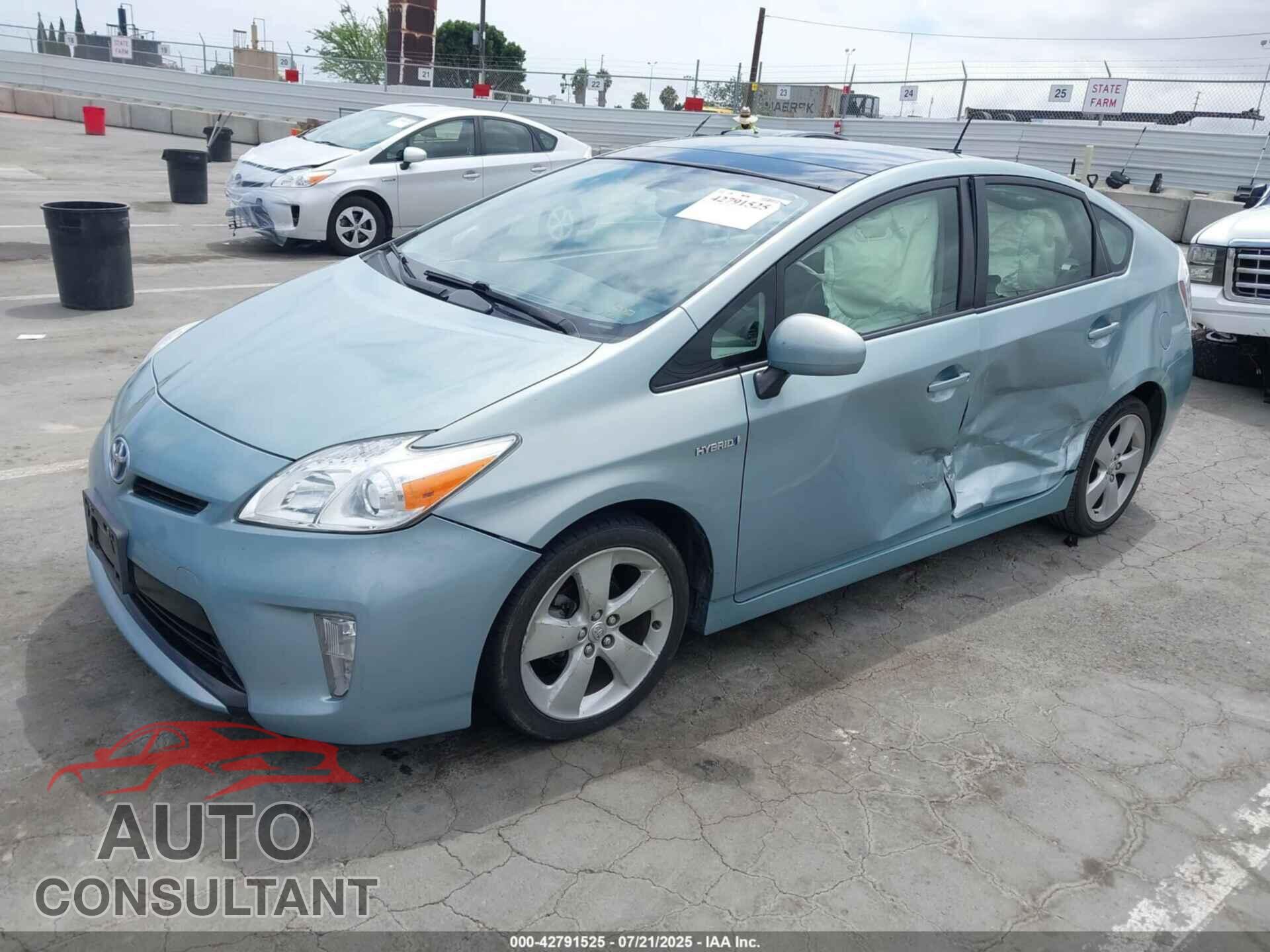 TOYOTA PRIUS 2013 - JTDKN3DU5D1722847