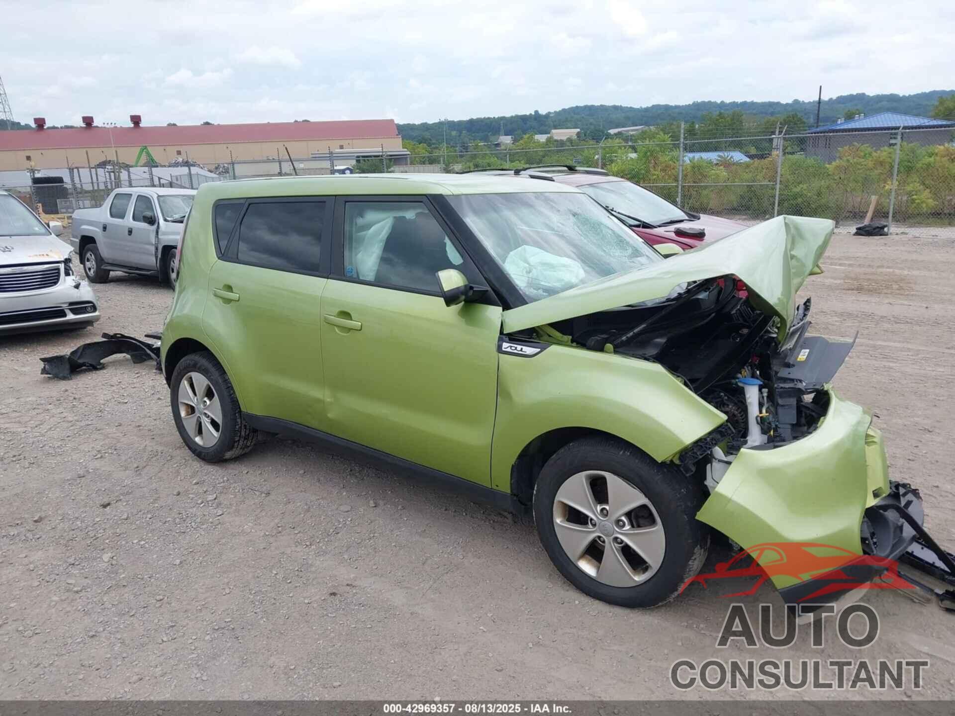 KIA SOUL 2016 - KNDJN2A29G7840927