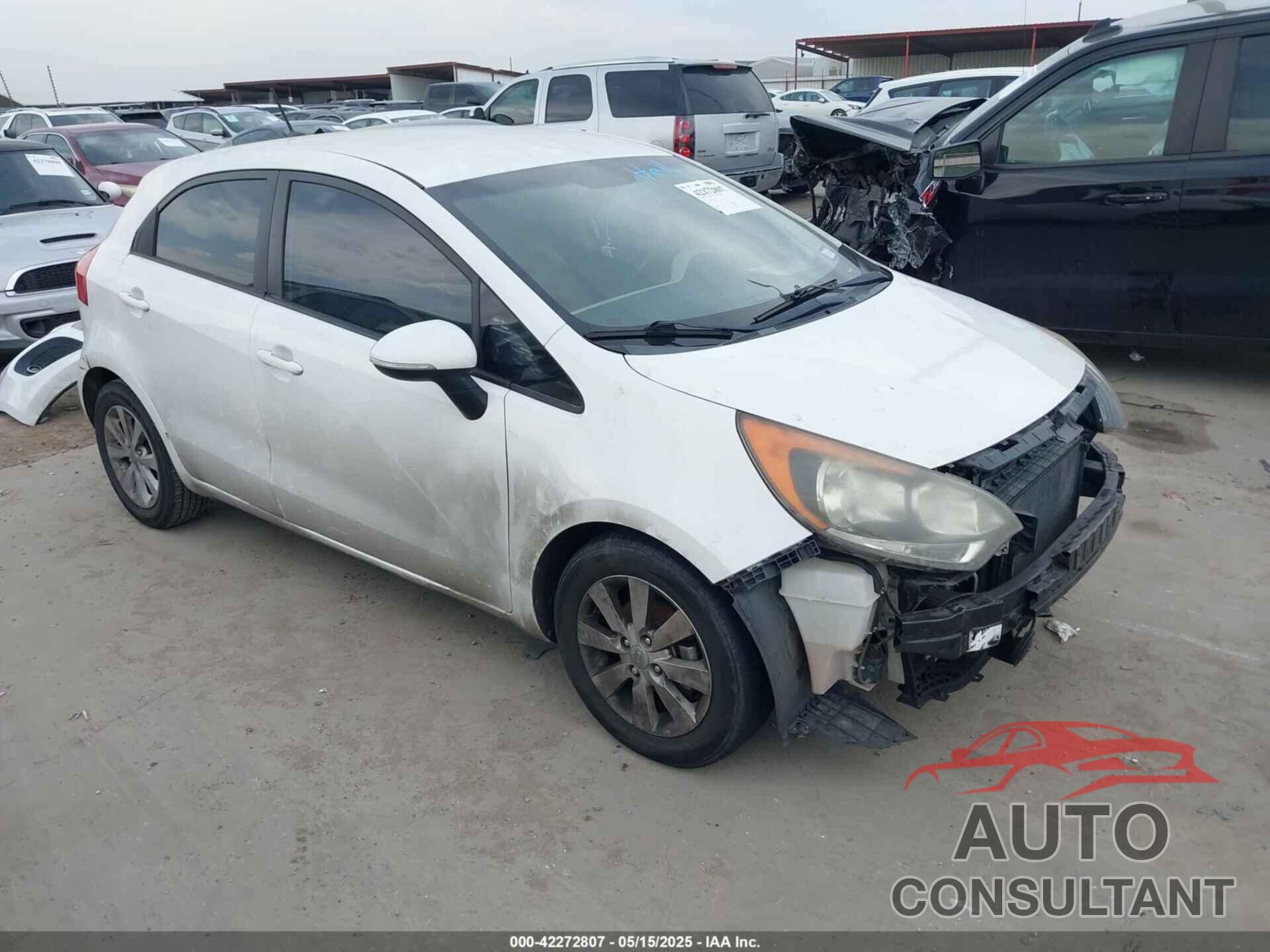 KIA RIO 2013 - KNADN5A35D6208805