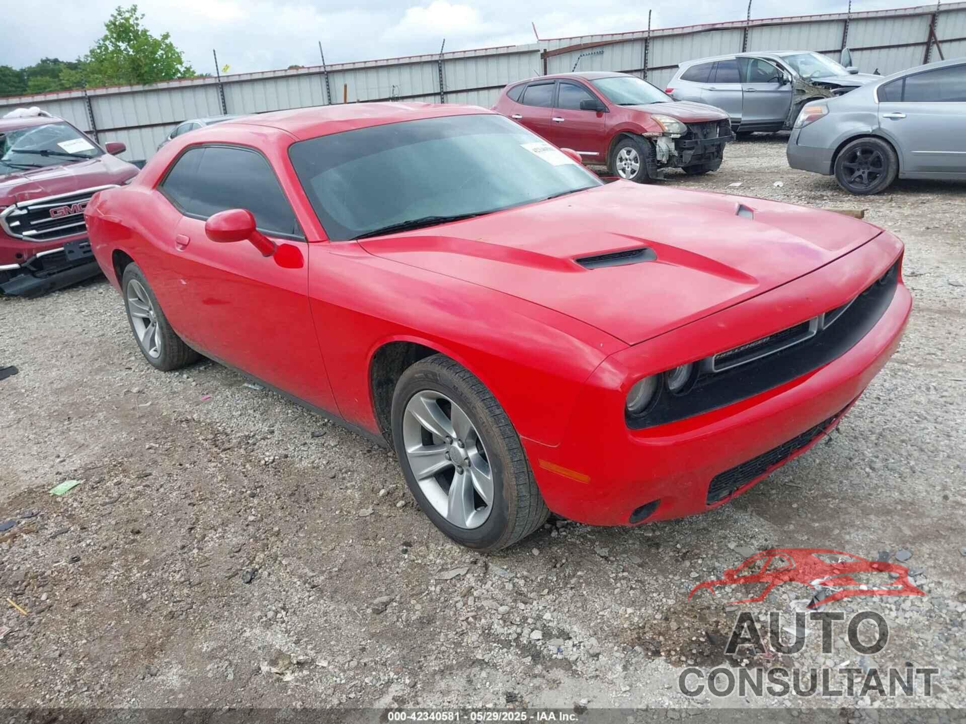 DODGE CHALLENGER 2015 - 2C3CDZAG2FH719826