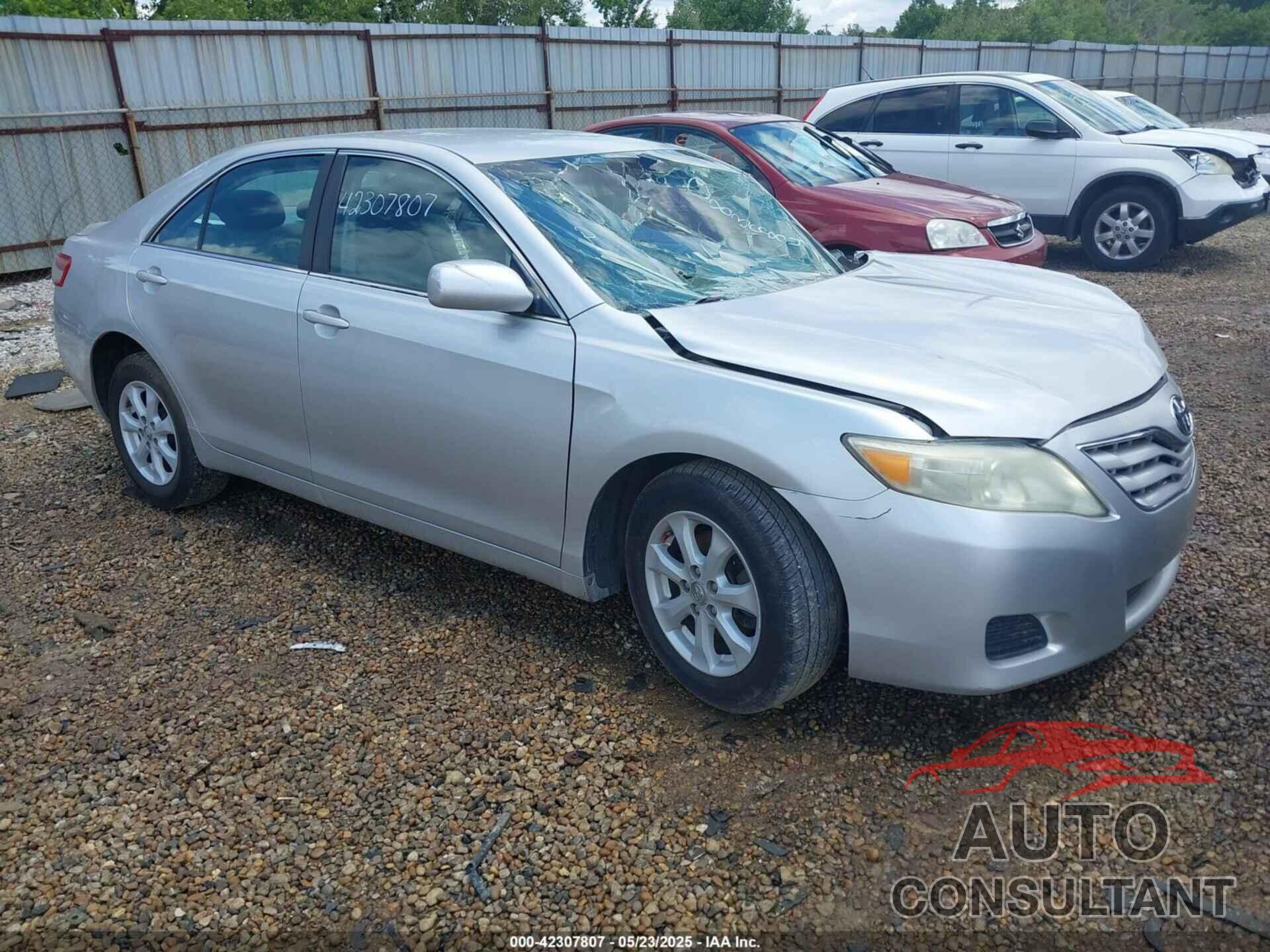 TOYOTA CAMRY 2010 - 4T4BF3EK9AR083684