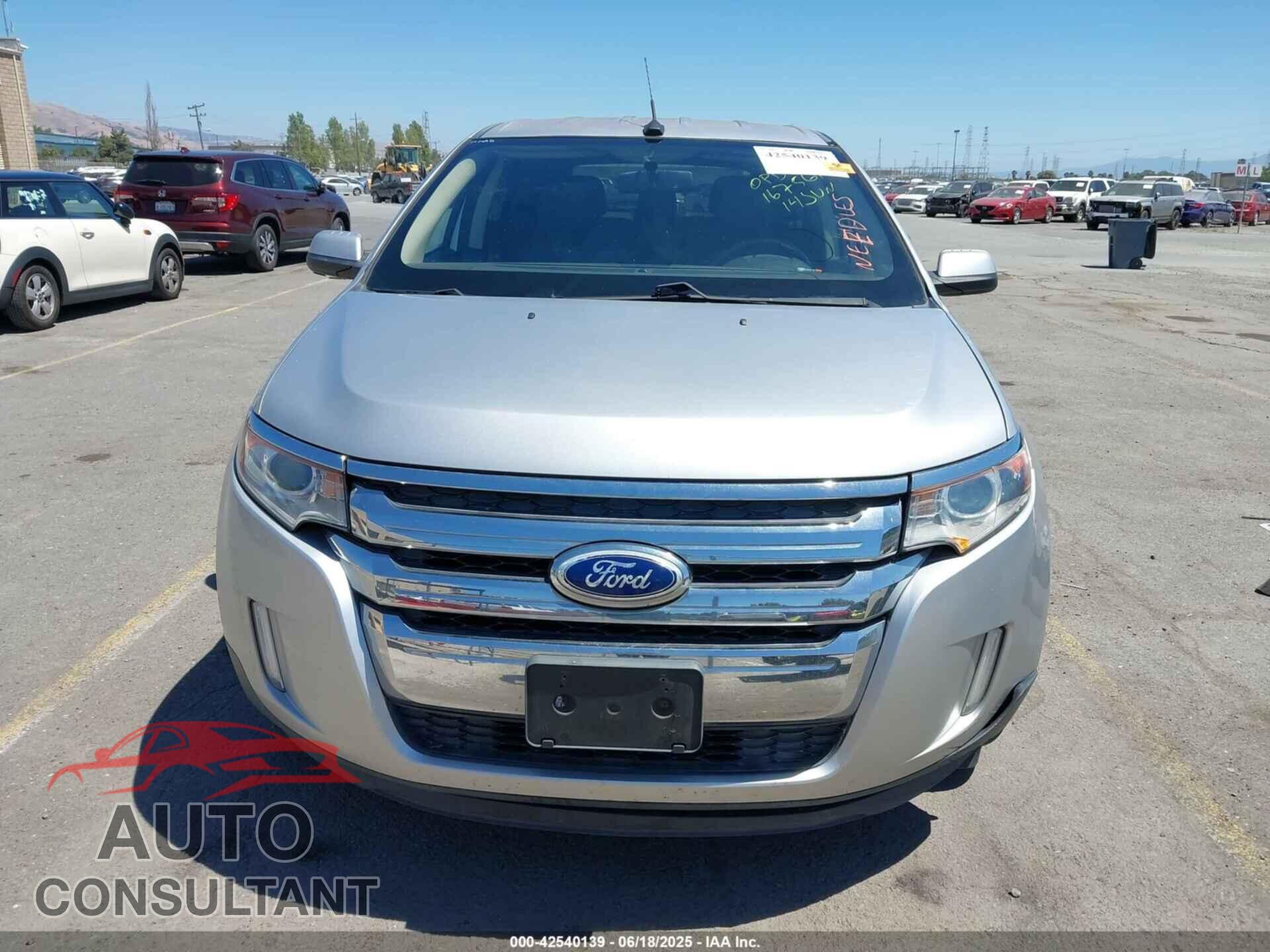 FORD EDGE 2012 - 2FMDK3JC3CBA41596