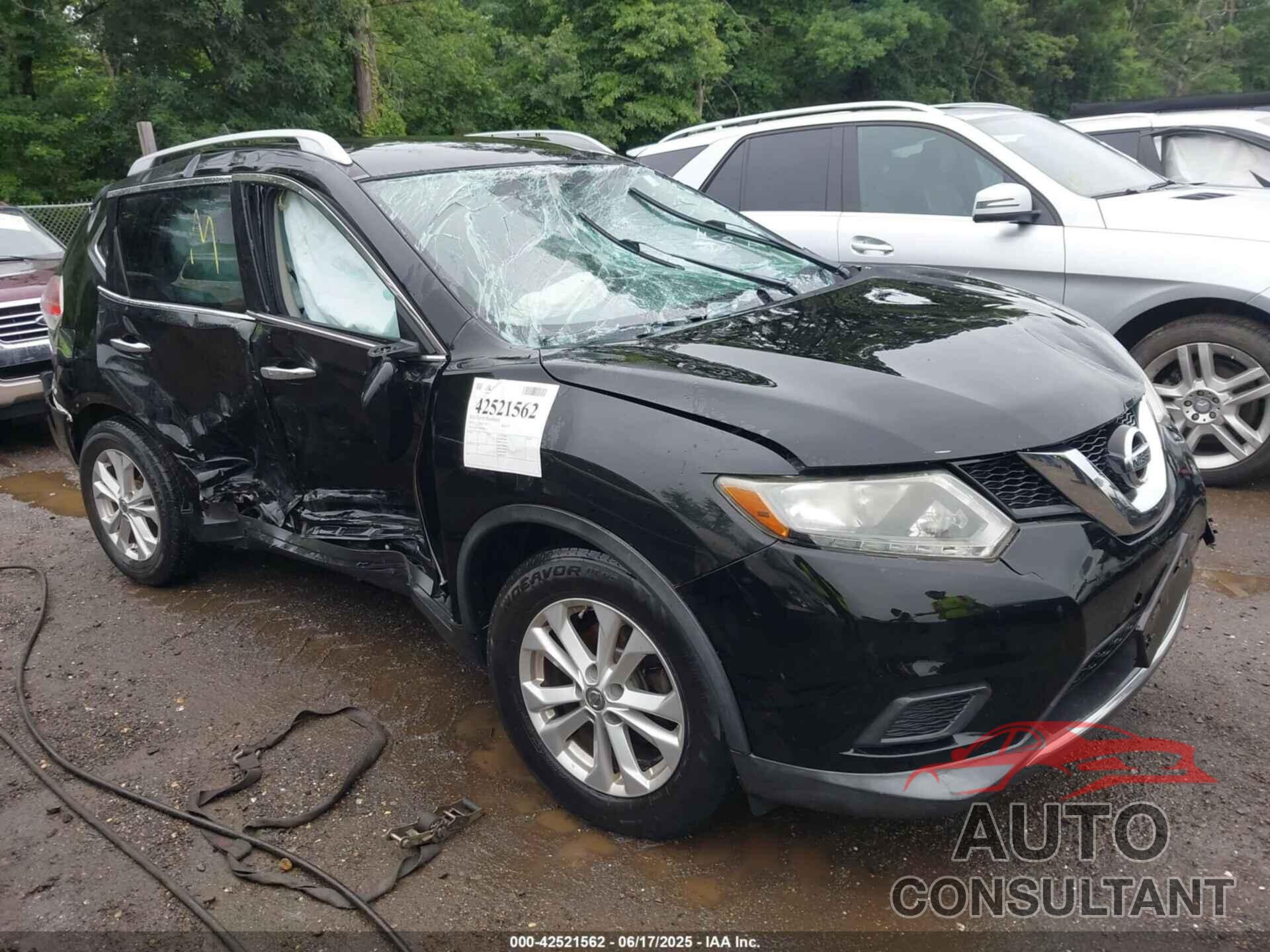 NISSAN ROGUE 2015 - KNMAT2MT8FP530034