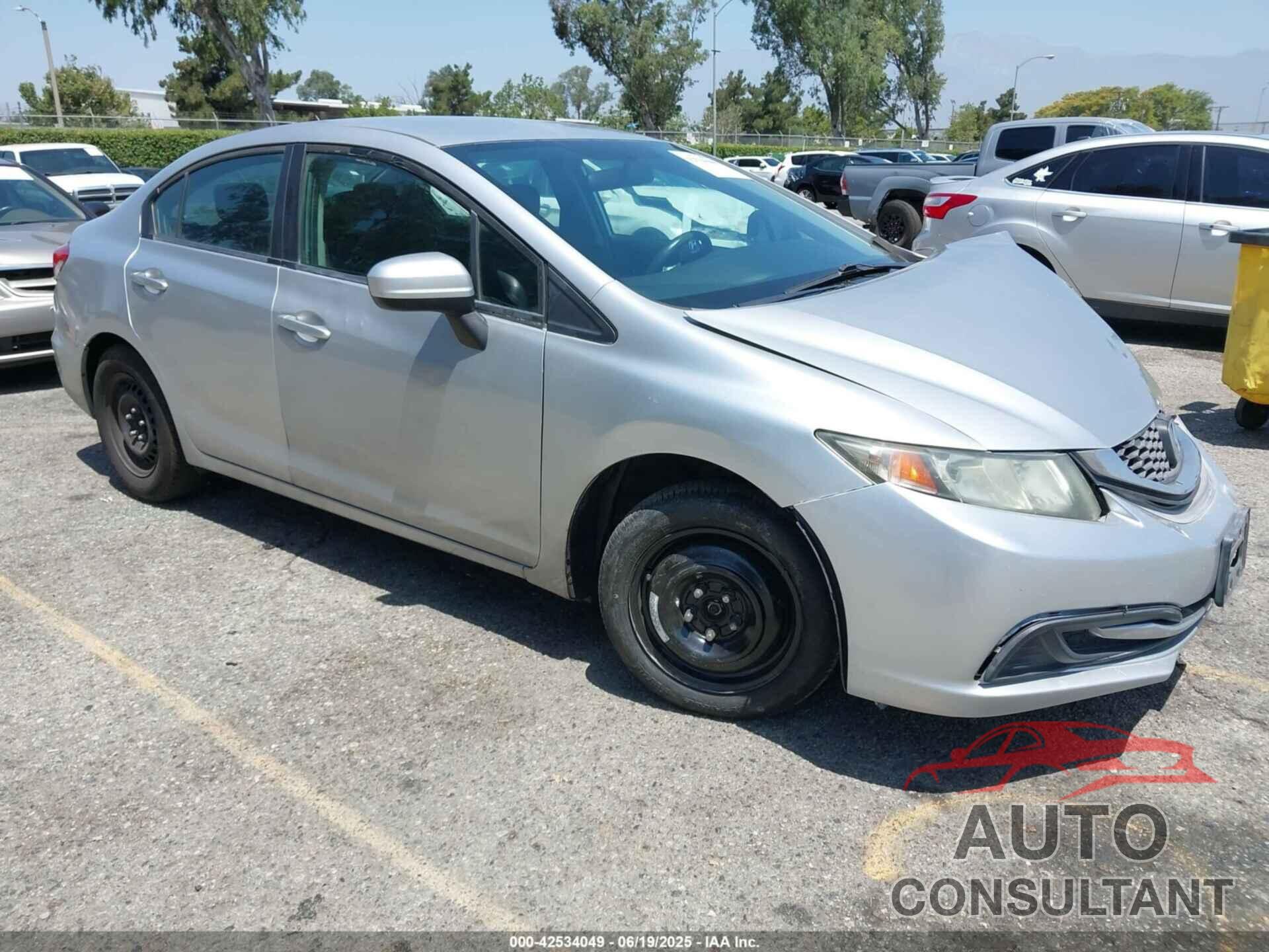 HONDA CIVIC 2015 - 19XFB2F54FE201791
