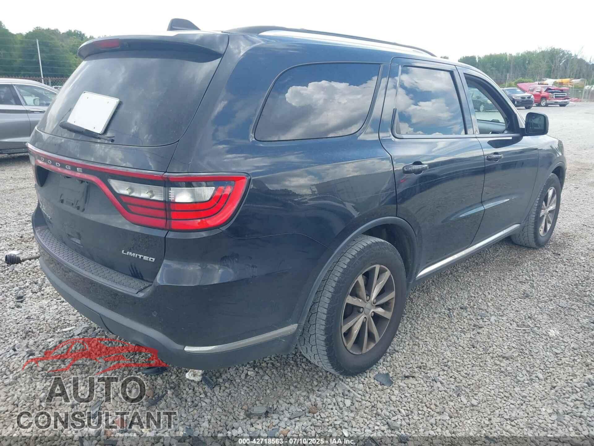 DODGE DURANGO 2016 - 1C4RDHDG5GC340593