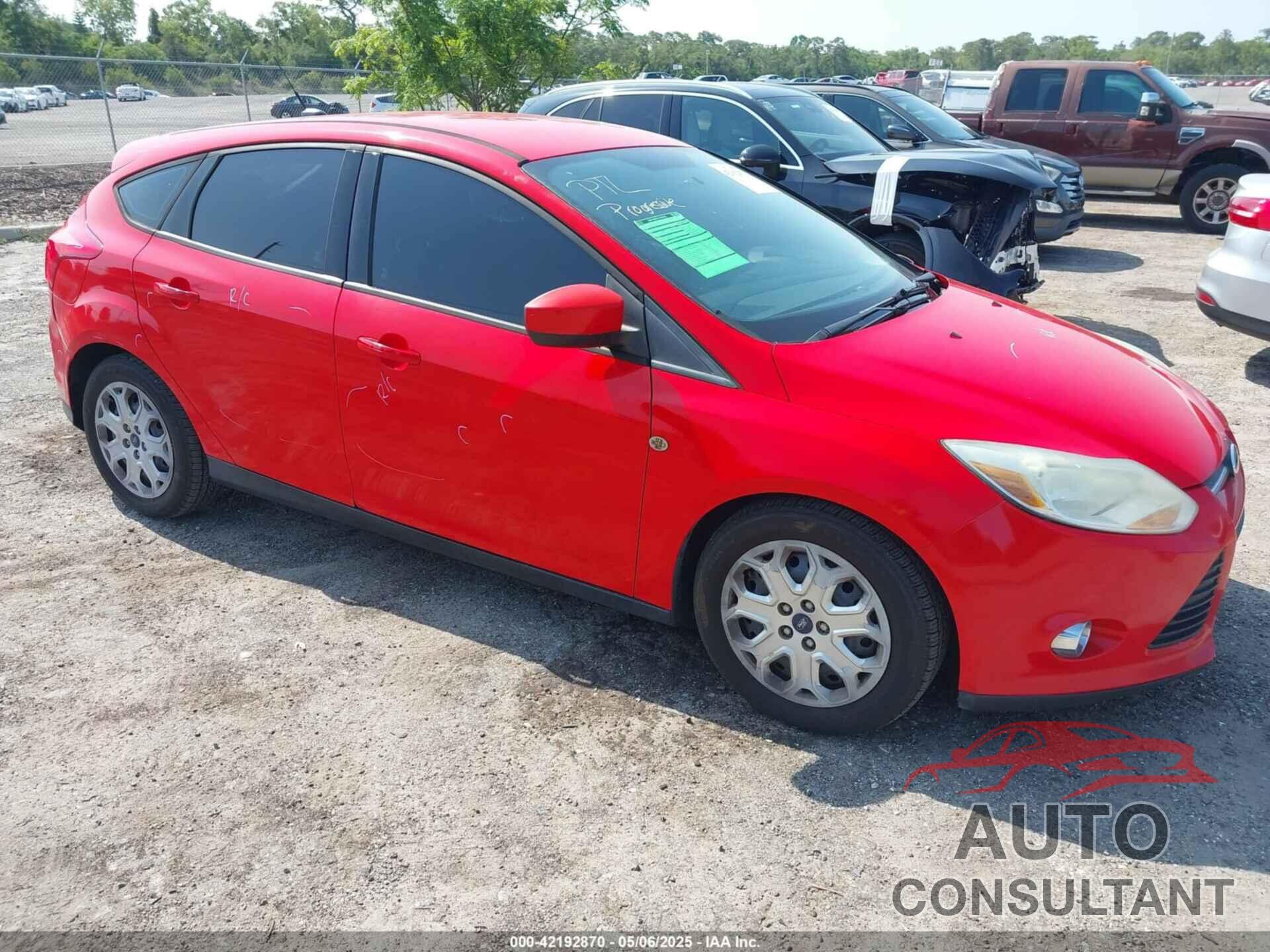 FORD FOCUS 2012 - 1FAHP3K23CL349547