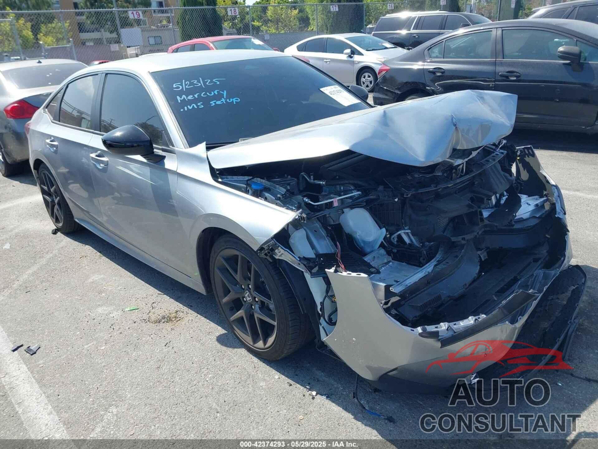 HONDA CIVIC 2025 - 2HGFE2F58SH583282