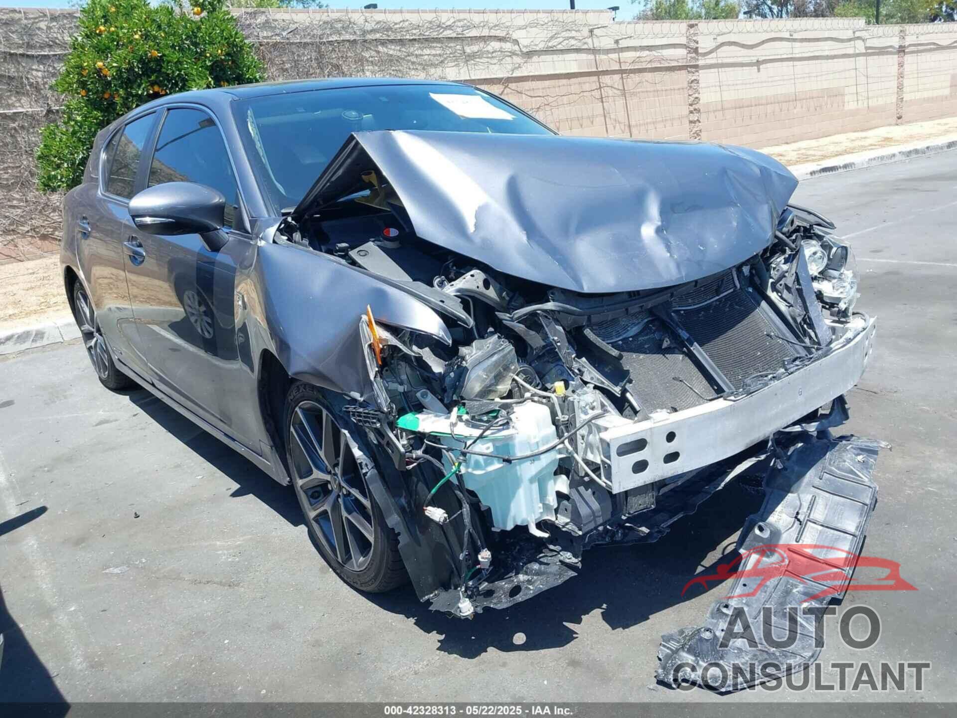 LEXUS CT 200H 2016 - JTHKD5BH2G2256649
