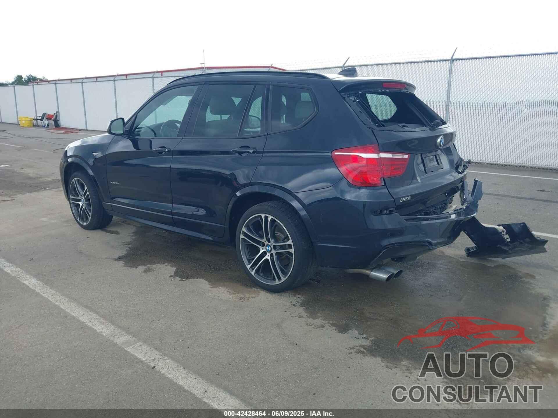 BMW X3 2015 - 5UXWX9C50F0D47498