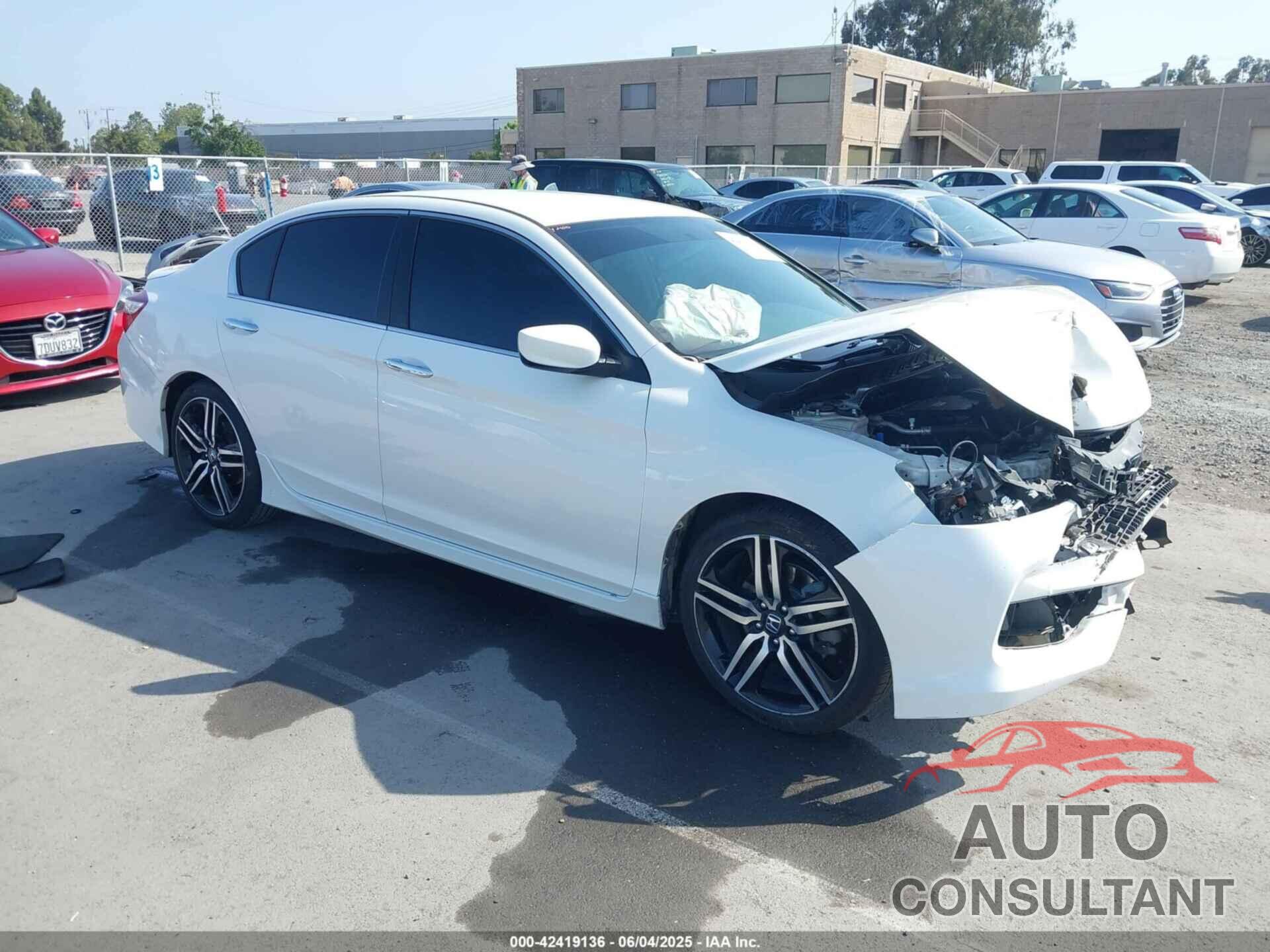 HONDA ACCORD 2017 - 1HGCR2F56HA008774