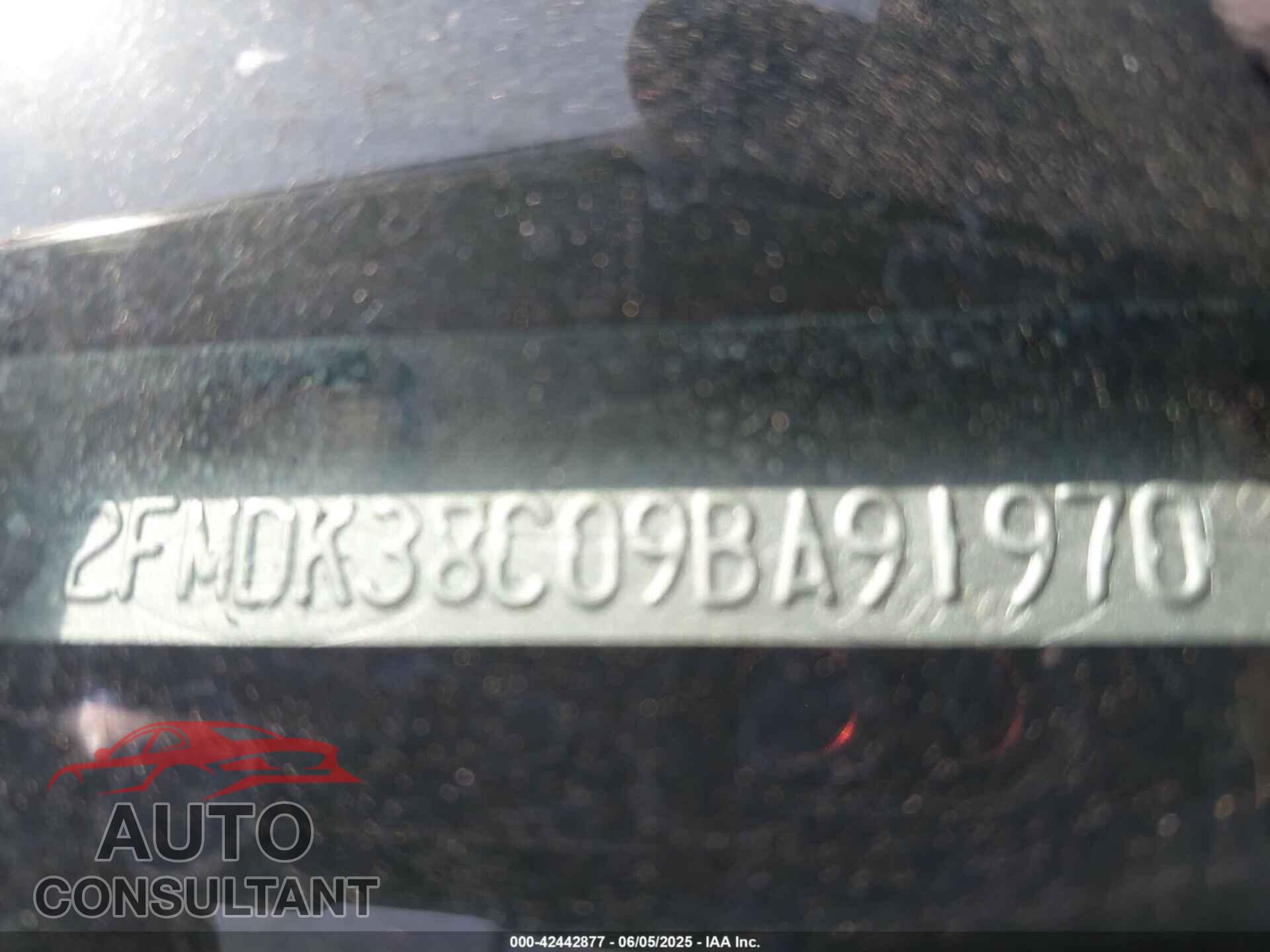 FORD EDGE 2009 - 2FMDK38C09BA91970