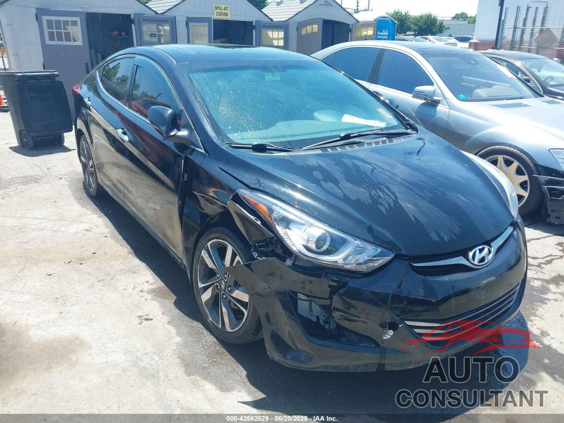 HYUNDAI ELANTRA 2014 - KMHDH4AE0EU067804