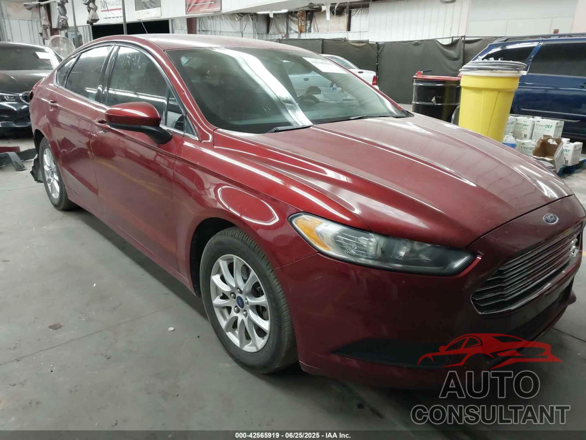 FORD FUSION 2016 - 3FA6P0G73GR385742